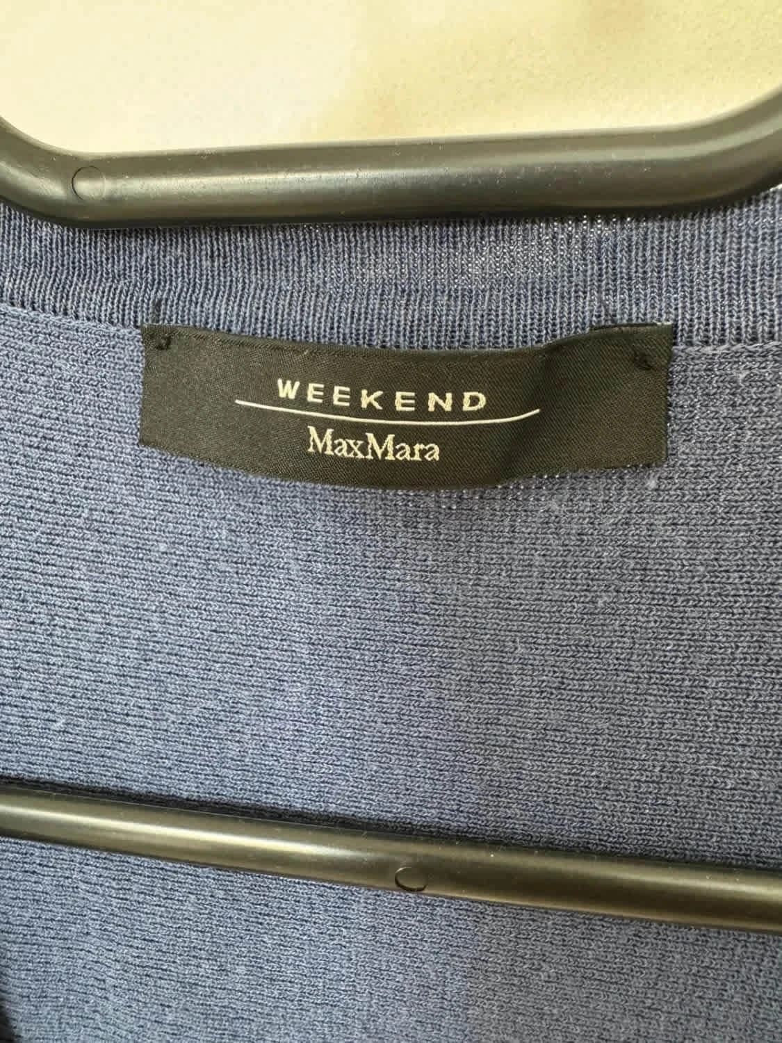 Boléro bleu Weekend MaxMara taille S/M - Photo 3/4