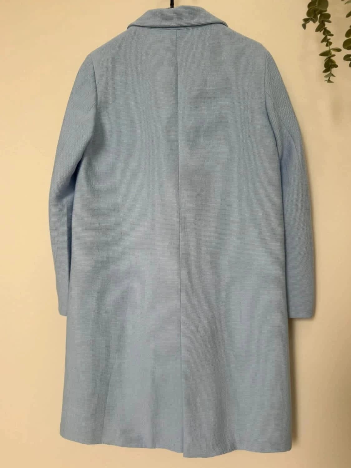 Manteau long Zara bleu clair taille M - Photo 8/10