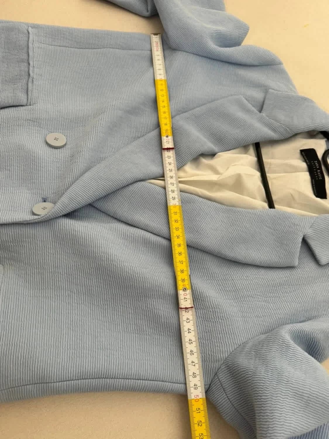 Manteau long Zara bleu clair taille M - Photo 9/10