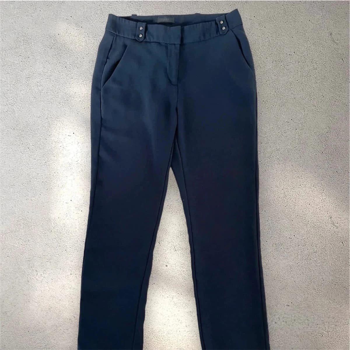 Pantalon IKKS fluide marine taille 36 - Photo 2/5