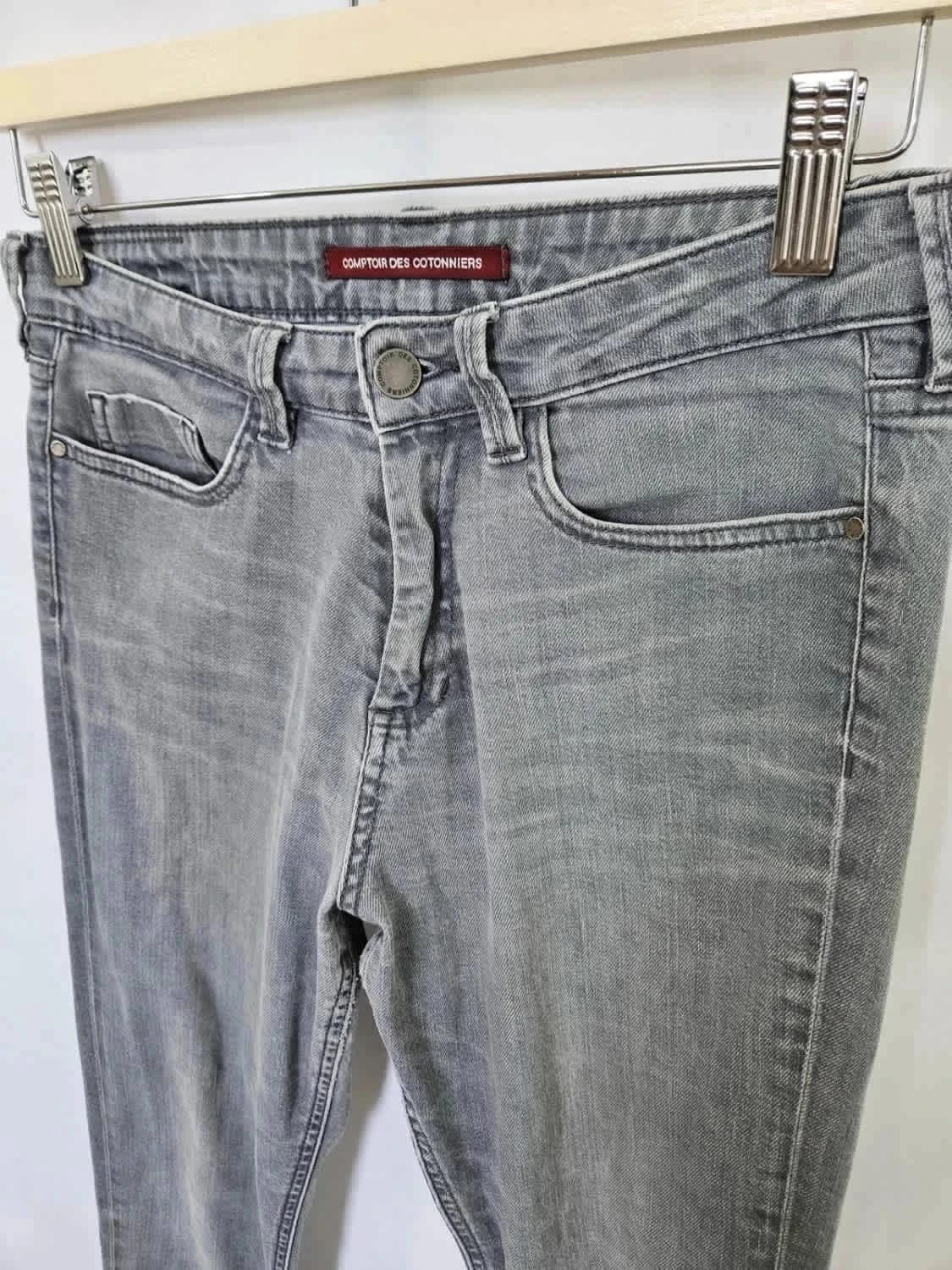 Jean gris Comptoir des Cotonniers taille 36 - Photo 5/9