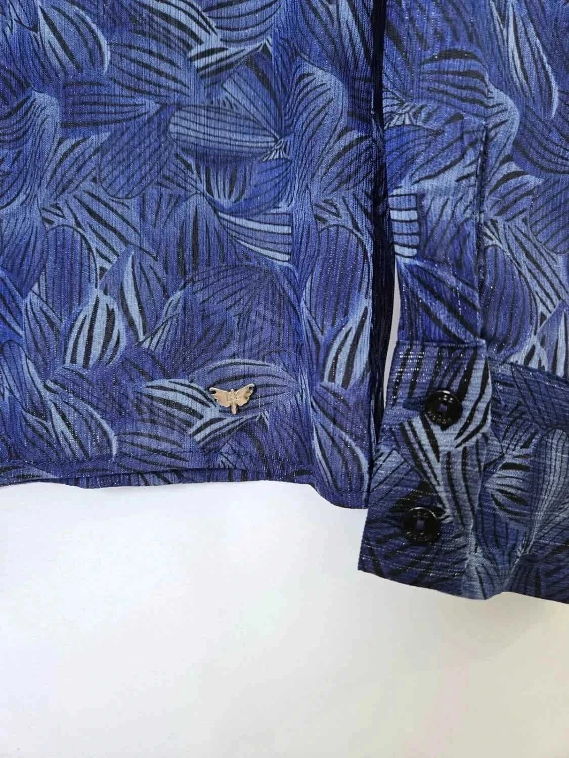 Blouse LPB bleue - Photo 4/5