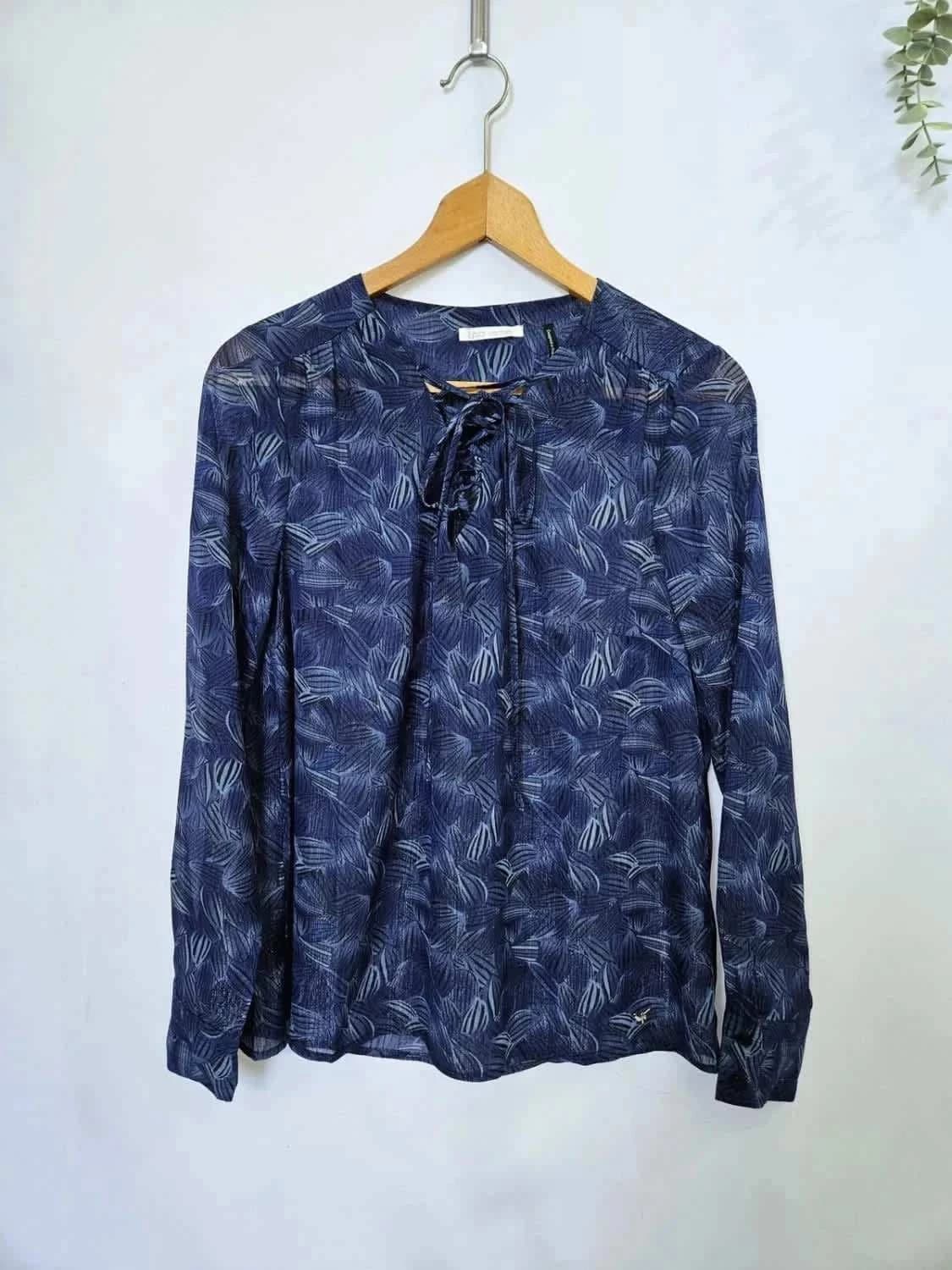 Blouse LPB bleue - Photo 2/5