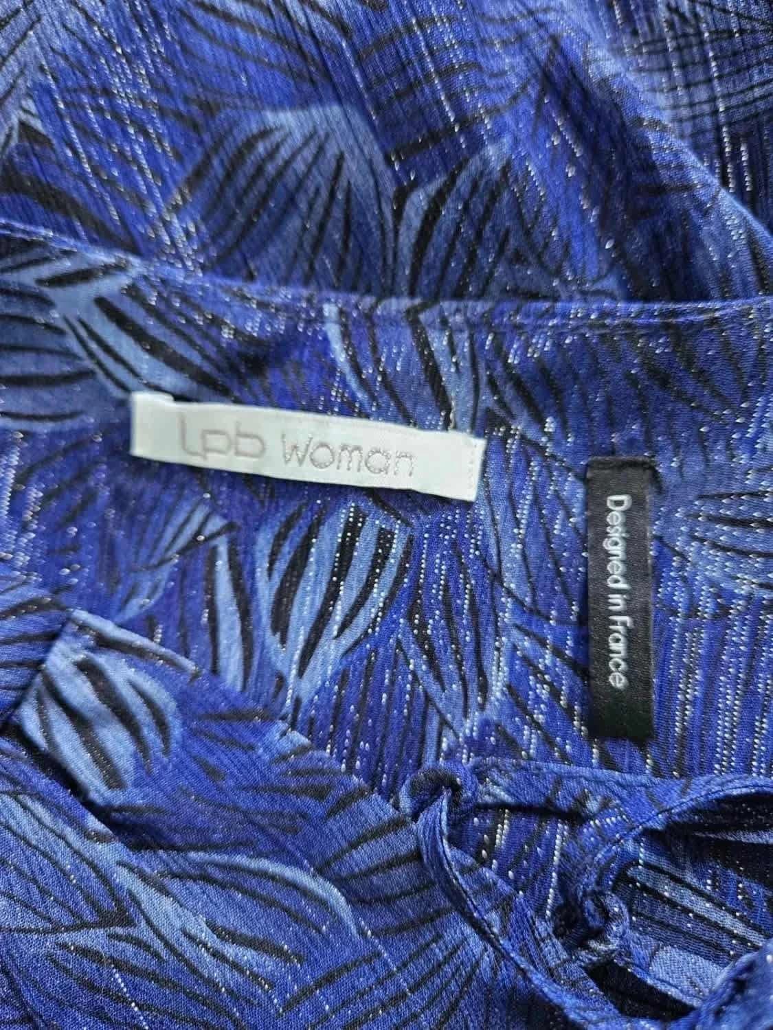 Blouse LPB bleue - Photo 5/5