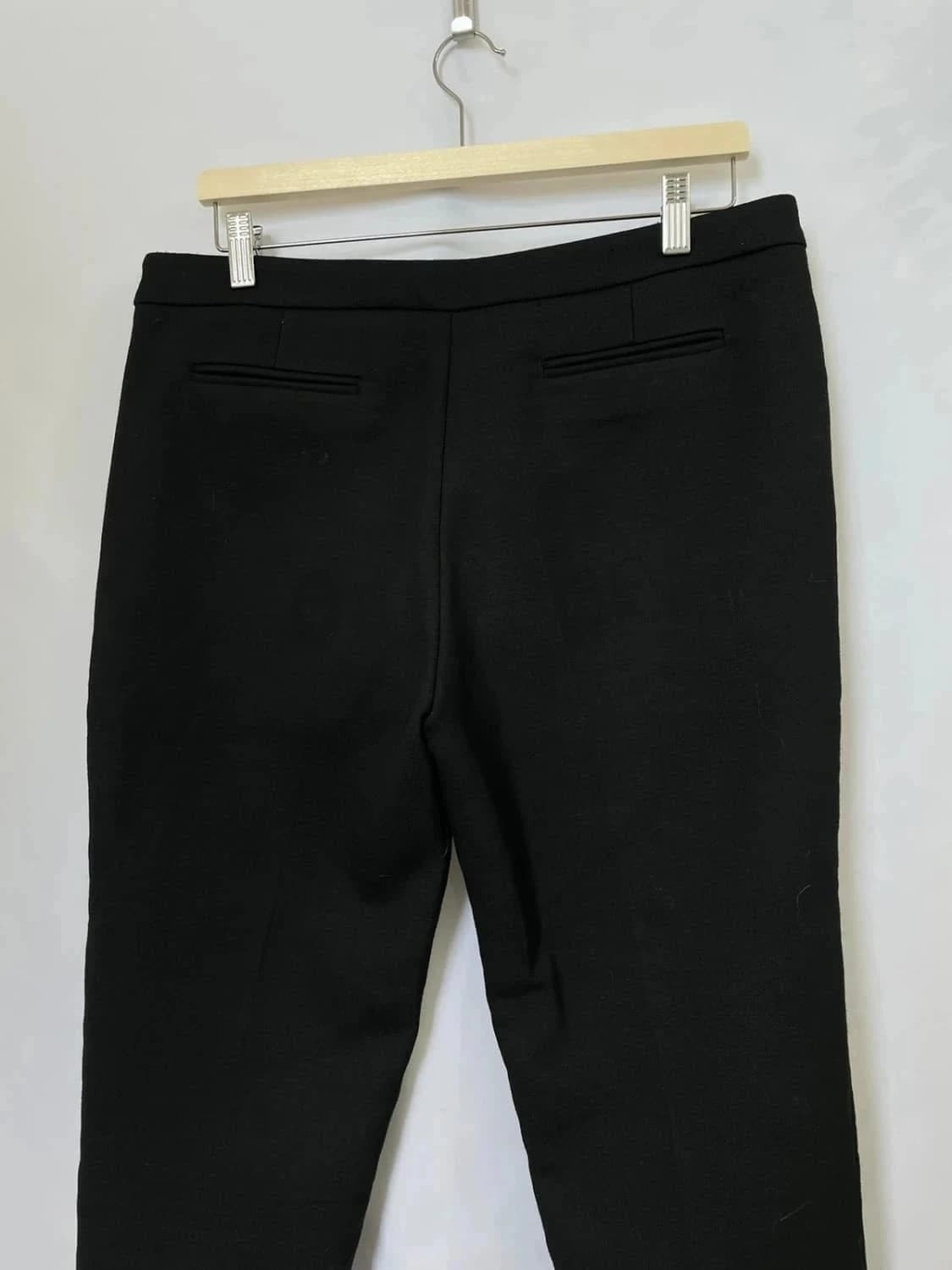 Pantalon droit noir Sandro taille 42 - Photo 7/7