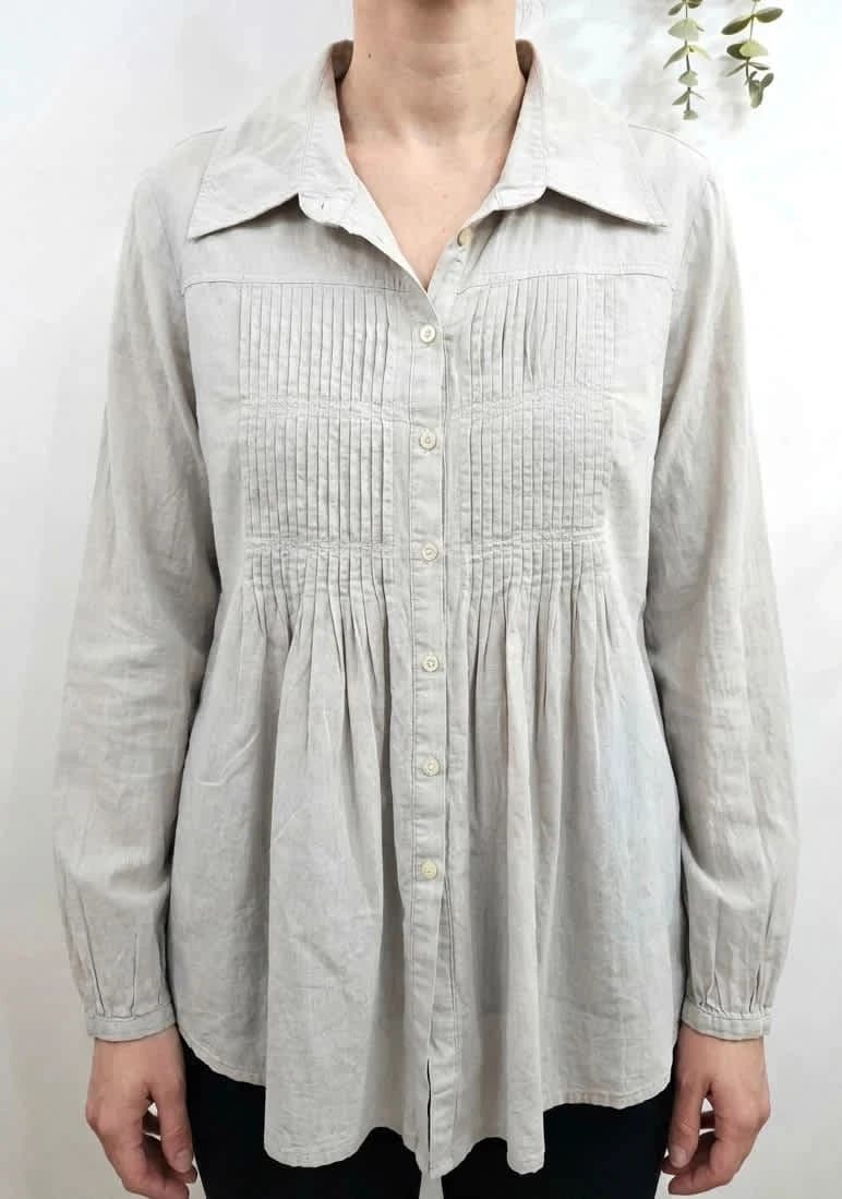 Blouse longue IKKS ample clair taille 36 - Photo 1/7