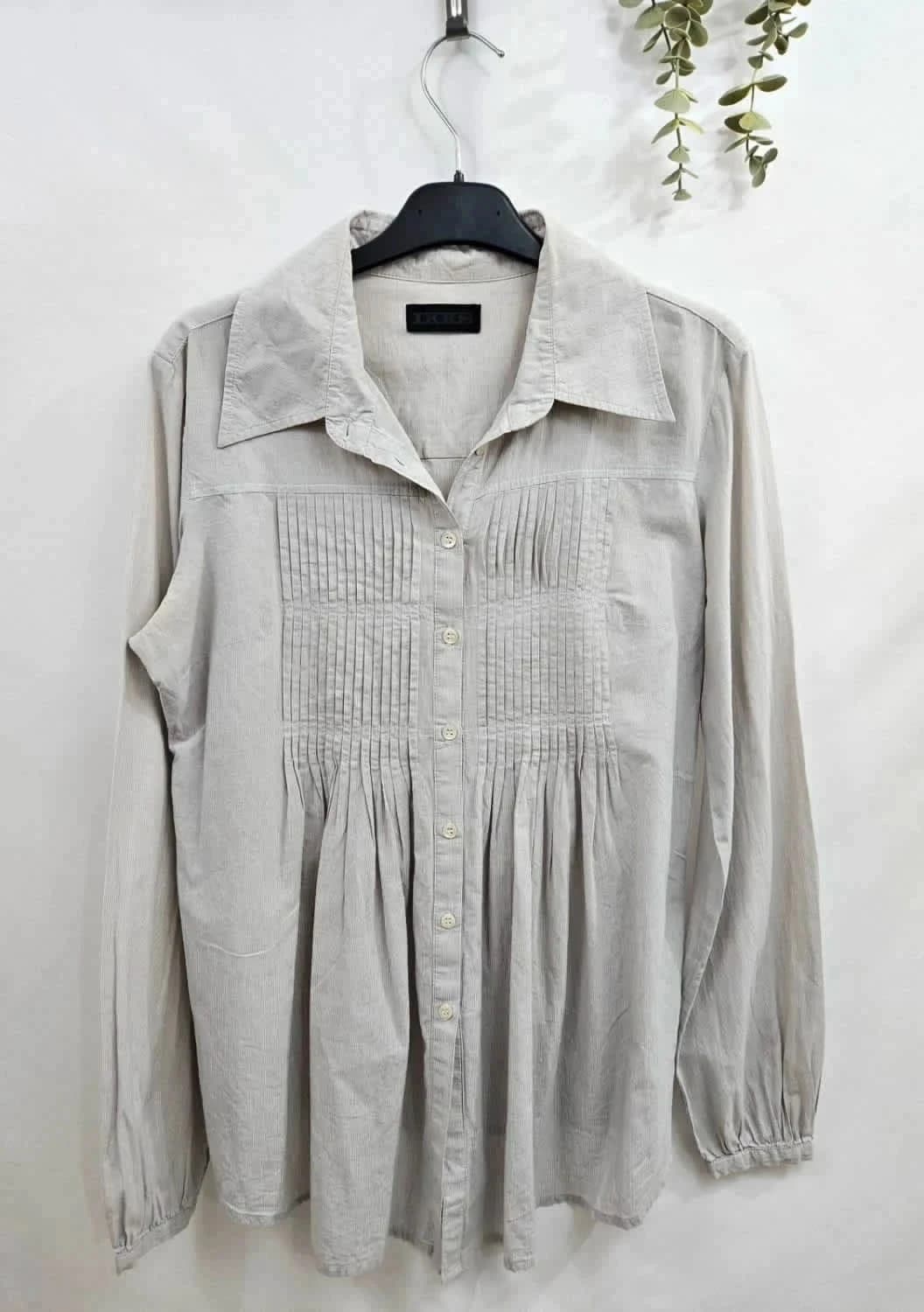 Blouse longue IKKS ample clair taille 36 - Photo 2/7