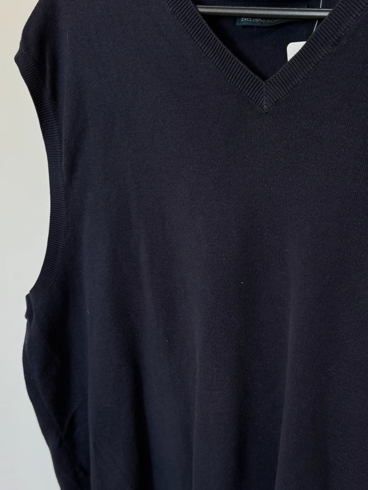 Pull sans manches Ralph Lauren pima cotton noir taille XXL - PP2603409 - Photo 5/7