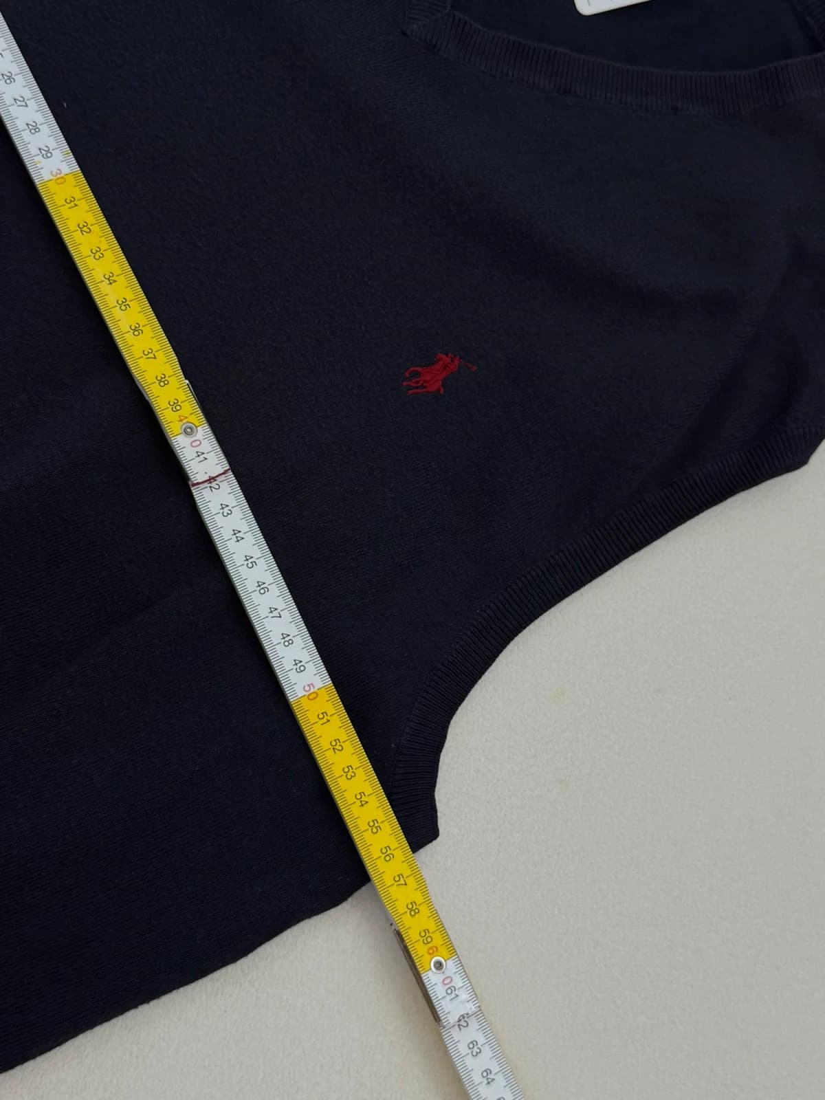 Pull sans manches Ralph Lauren pima cotton noir taille XXL - PP2603409 - Photo 7/7