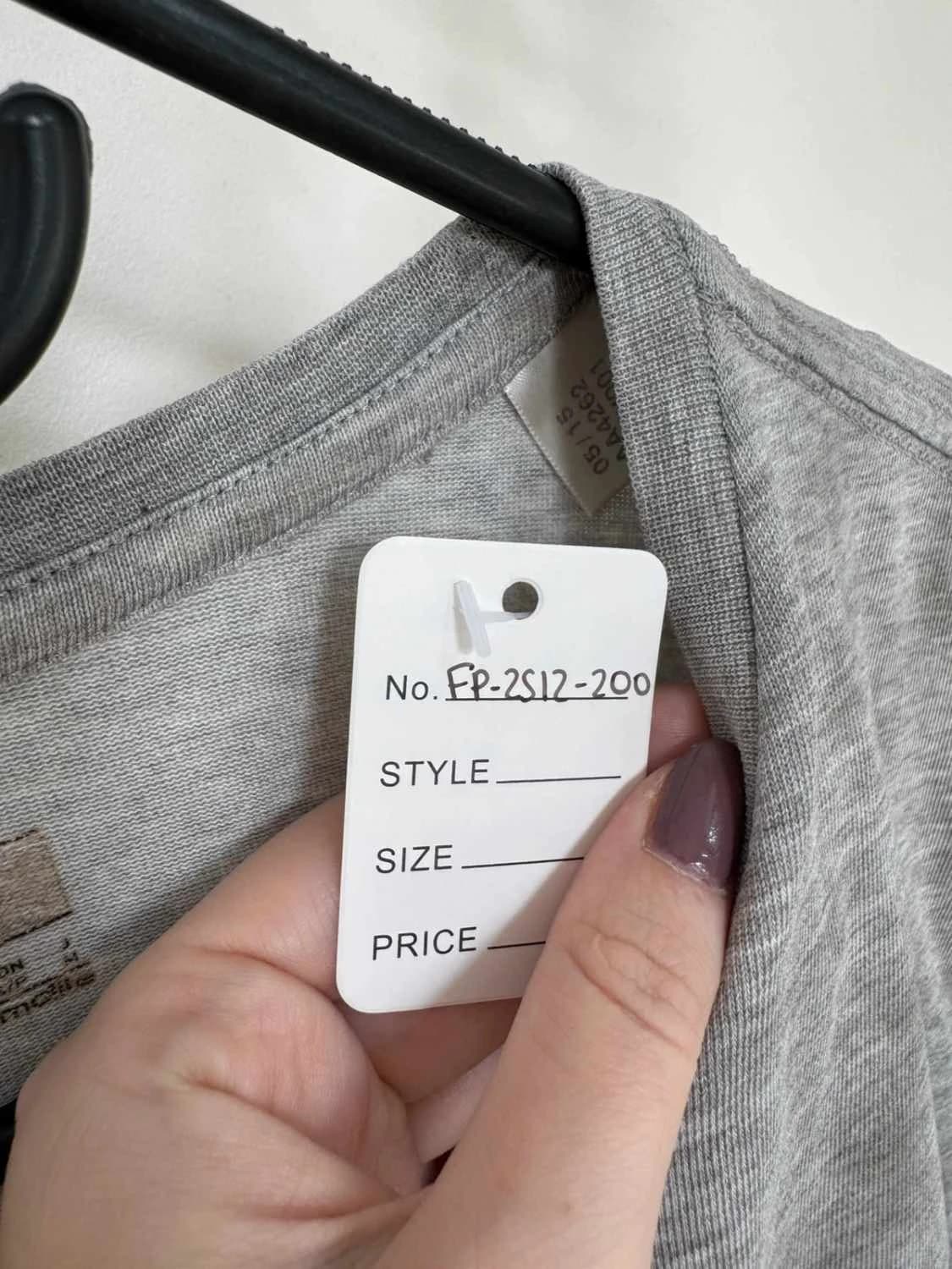 T-shirt Adidas gris chiné imprimé logo manches courtes taille S - FP2512200 - Photo 5/6