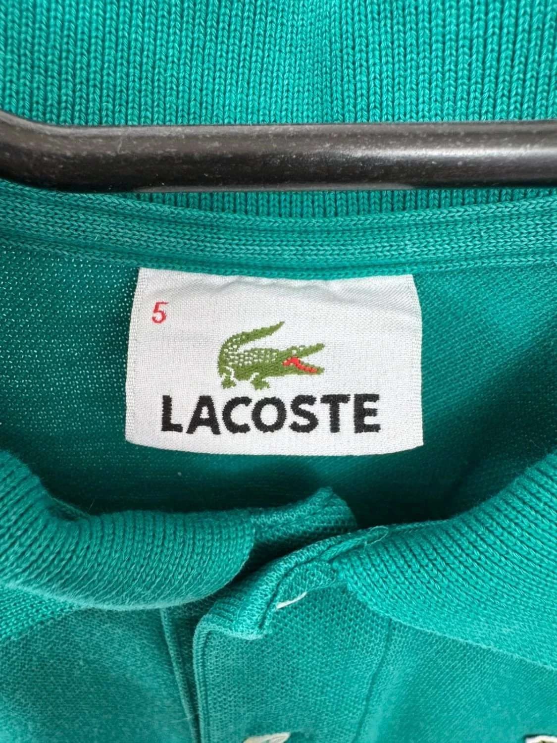 Polo Lacoste vert Devanlay taille 5/L - Photo 3/8