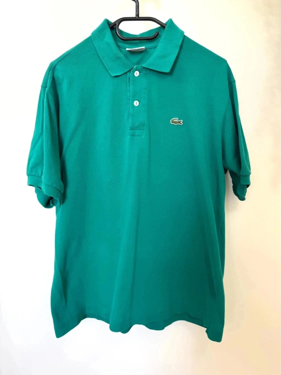 Polo Lacoste vert Devanlay taille 5/L - Photo 2/8
