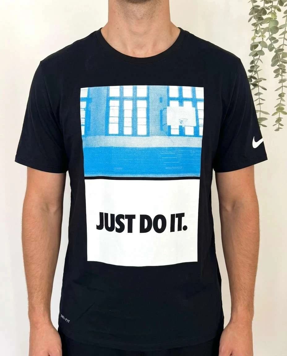 T-shirt Nike Dri-FIT graphique noir taille L - FP2512179 - Photo 1/10