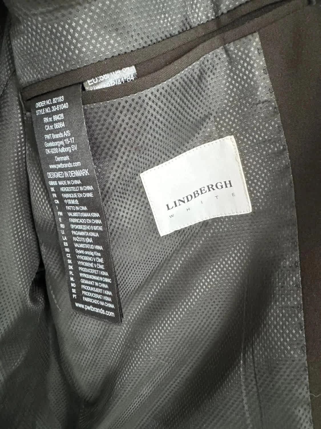 Veste blazer Lindbergh White noire élégante et moderne taille 58 - Photo 6/7