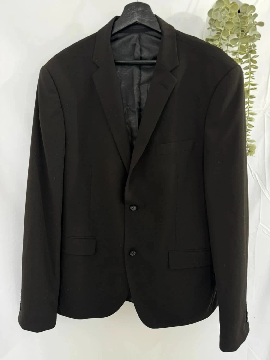 Veste blazer Lindbergh White noire élégante et moderne taille 58 - Photo 2/7