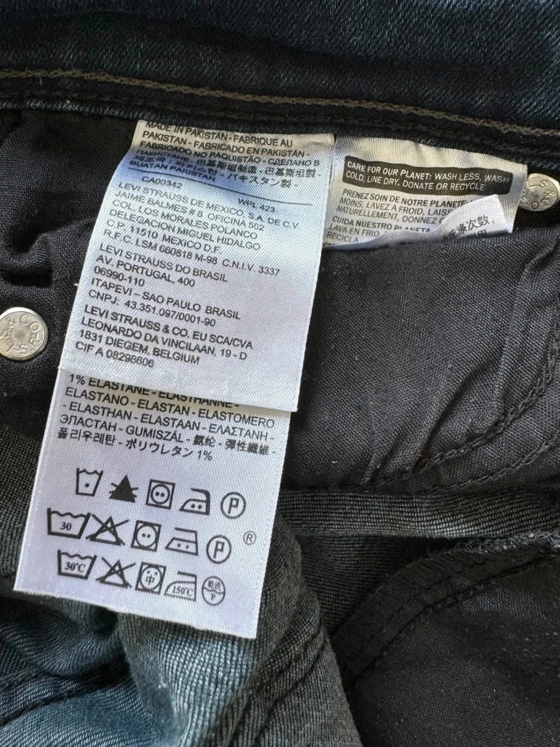 Levi’s jean beu demi curve taille 36 - Photo 7/8