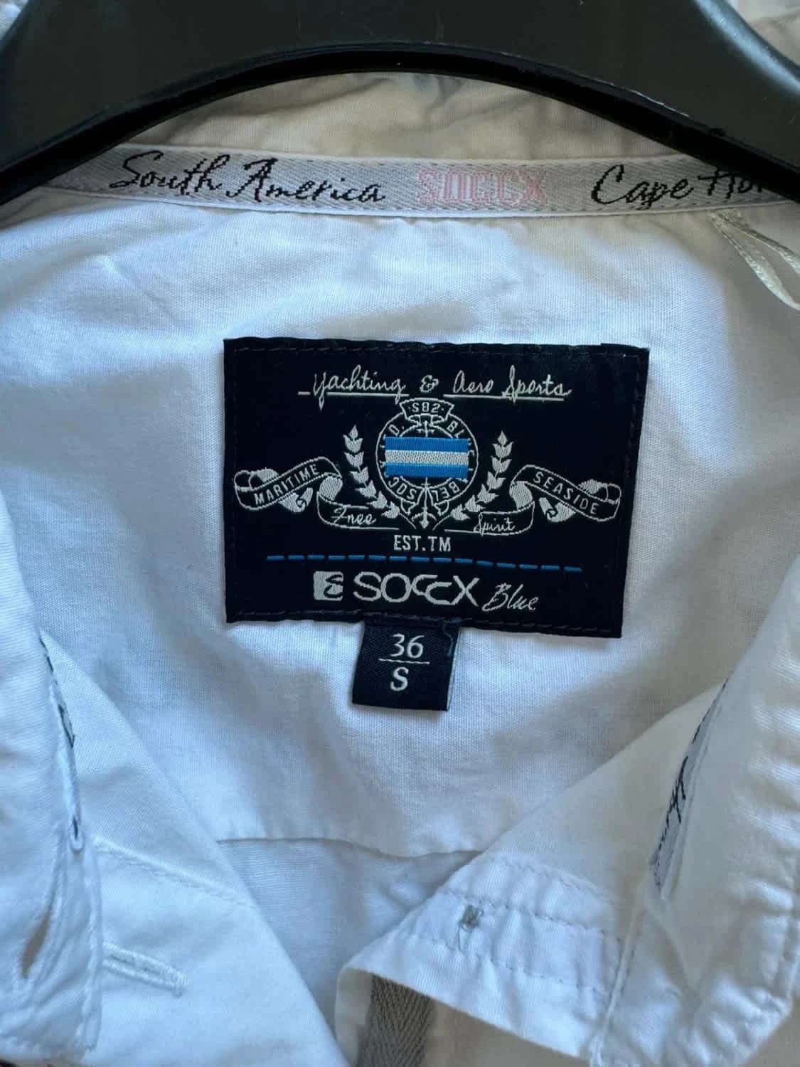 Chemisier blanc Soccx brodé taille S - Photo 8/10