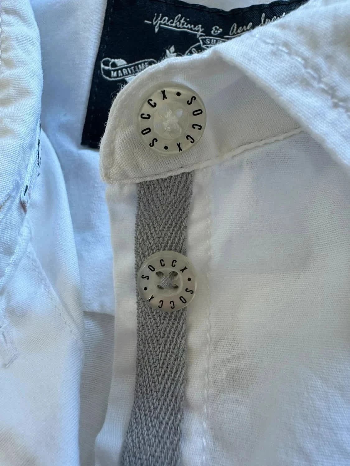 Chemisier blanc Soccx brodé taille S - Photo 9/10