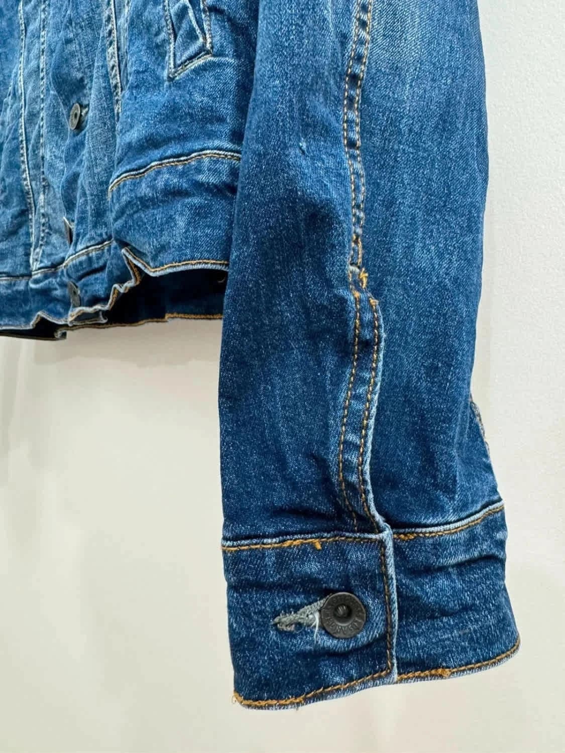 Veste en jean bleu Guess denim taille M - Photo 8/11