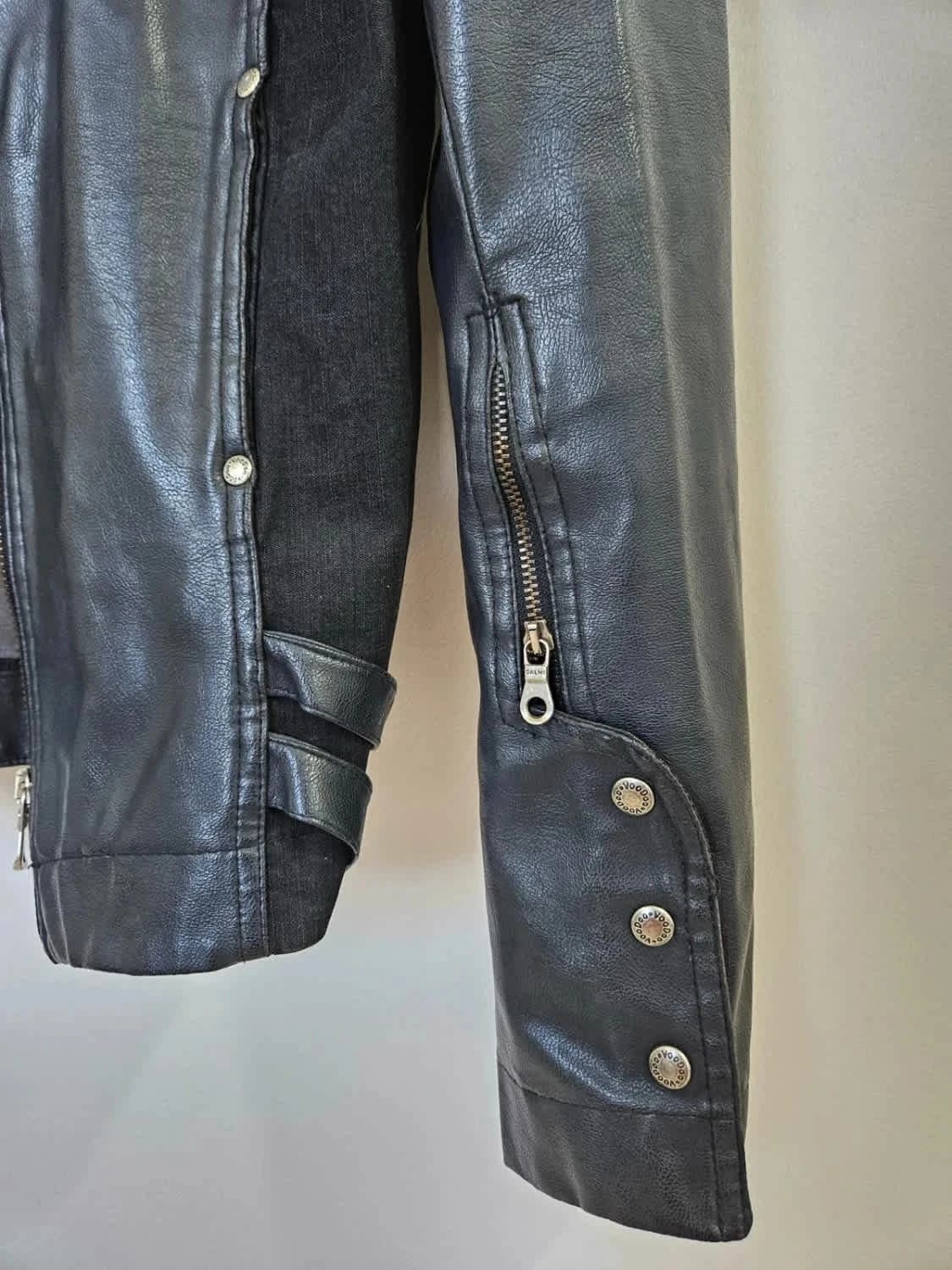 Veste imitation cuir noir Voodoo taille 42 - Photo 4/9