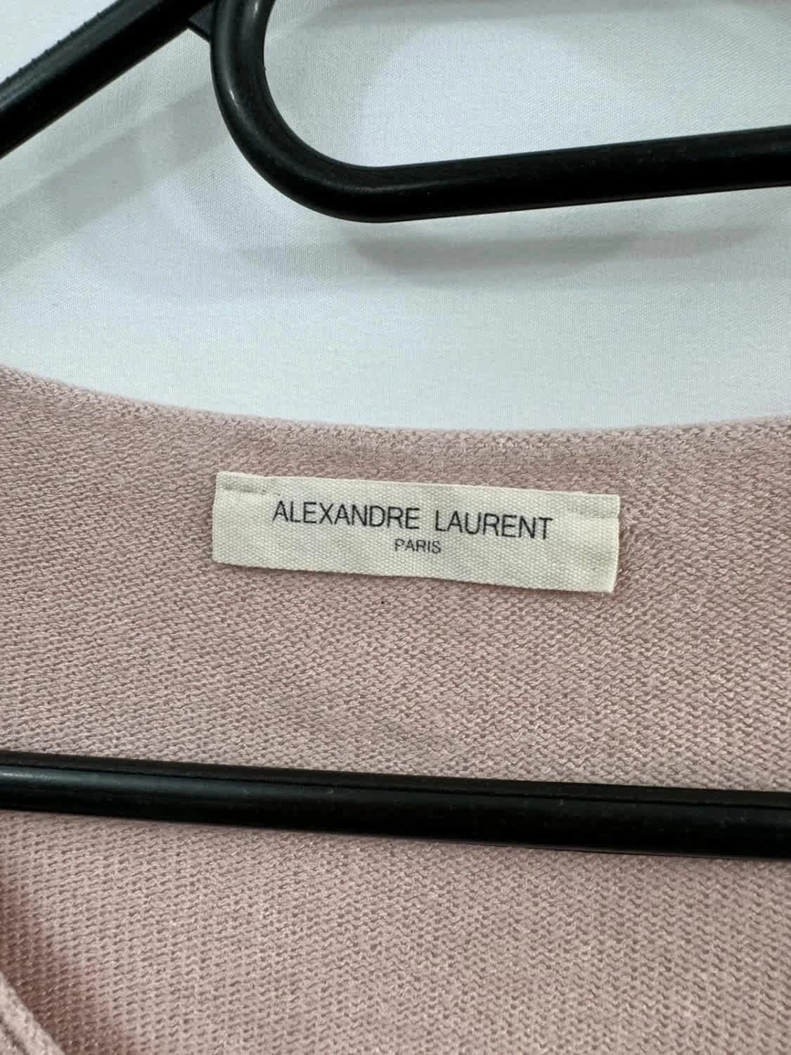 Pull fin rose Alexandre Laurent - Photo 3/4