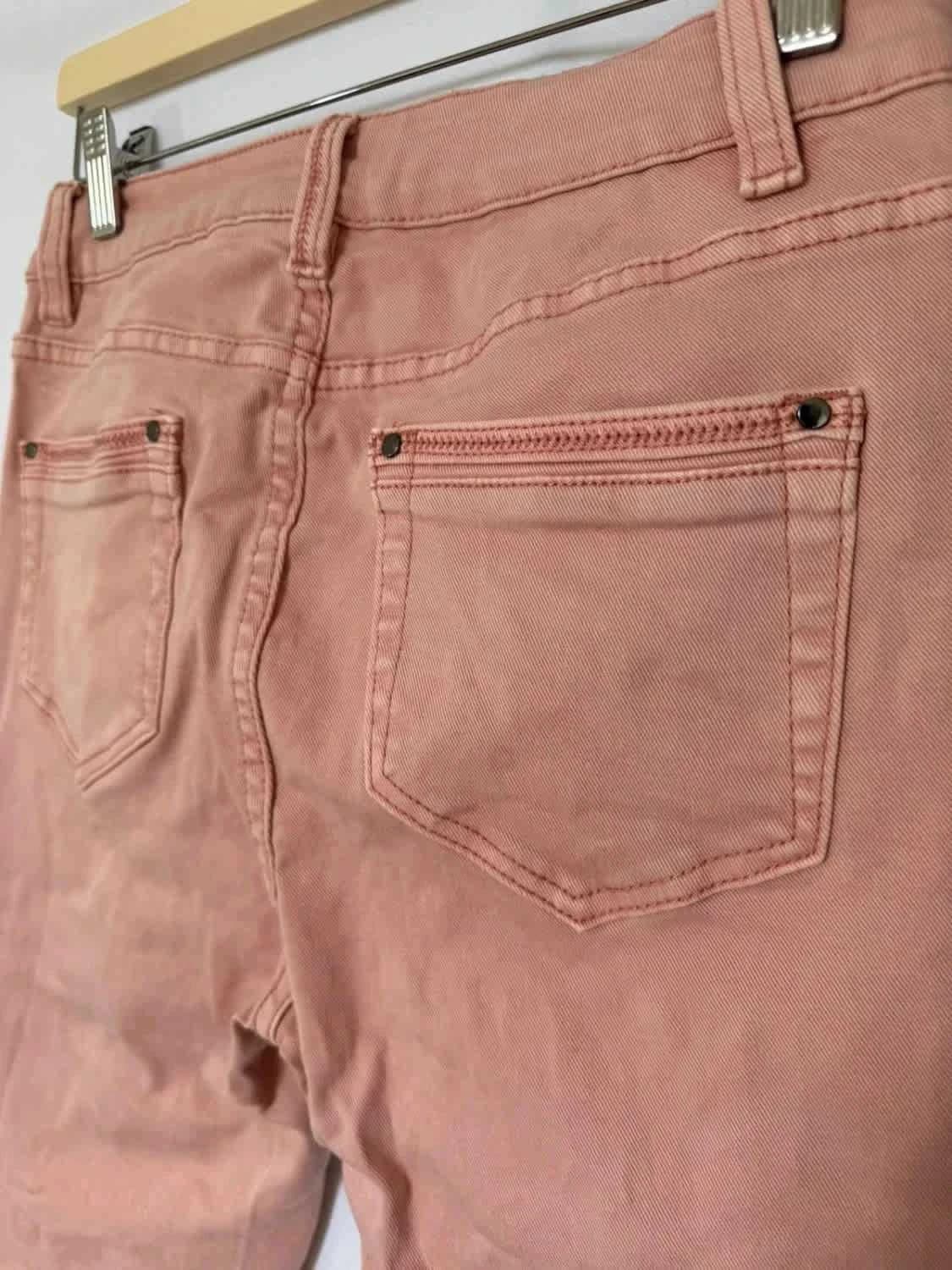 Jean slim rose 123 taille 38 - Photo 4/6