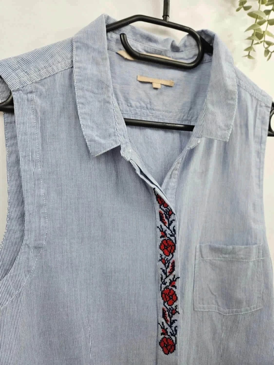Top chemise sans manches femme Silvian Heach taille L - Photo 4/6