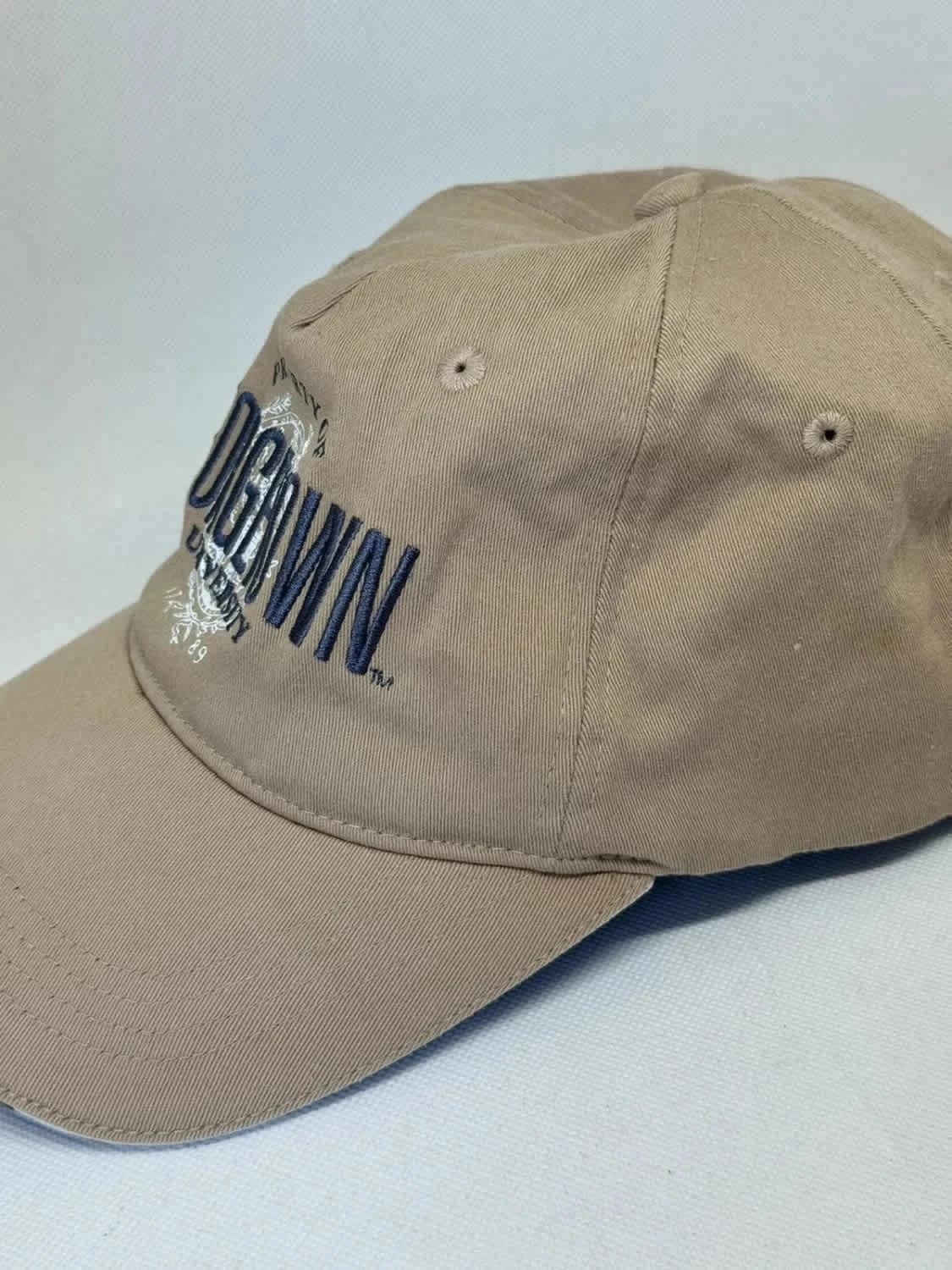 Casquette beige vintage Champion 1789 - Photo 4/11