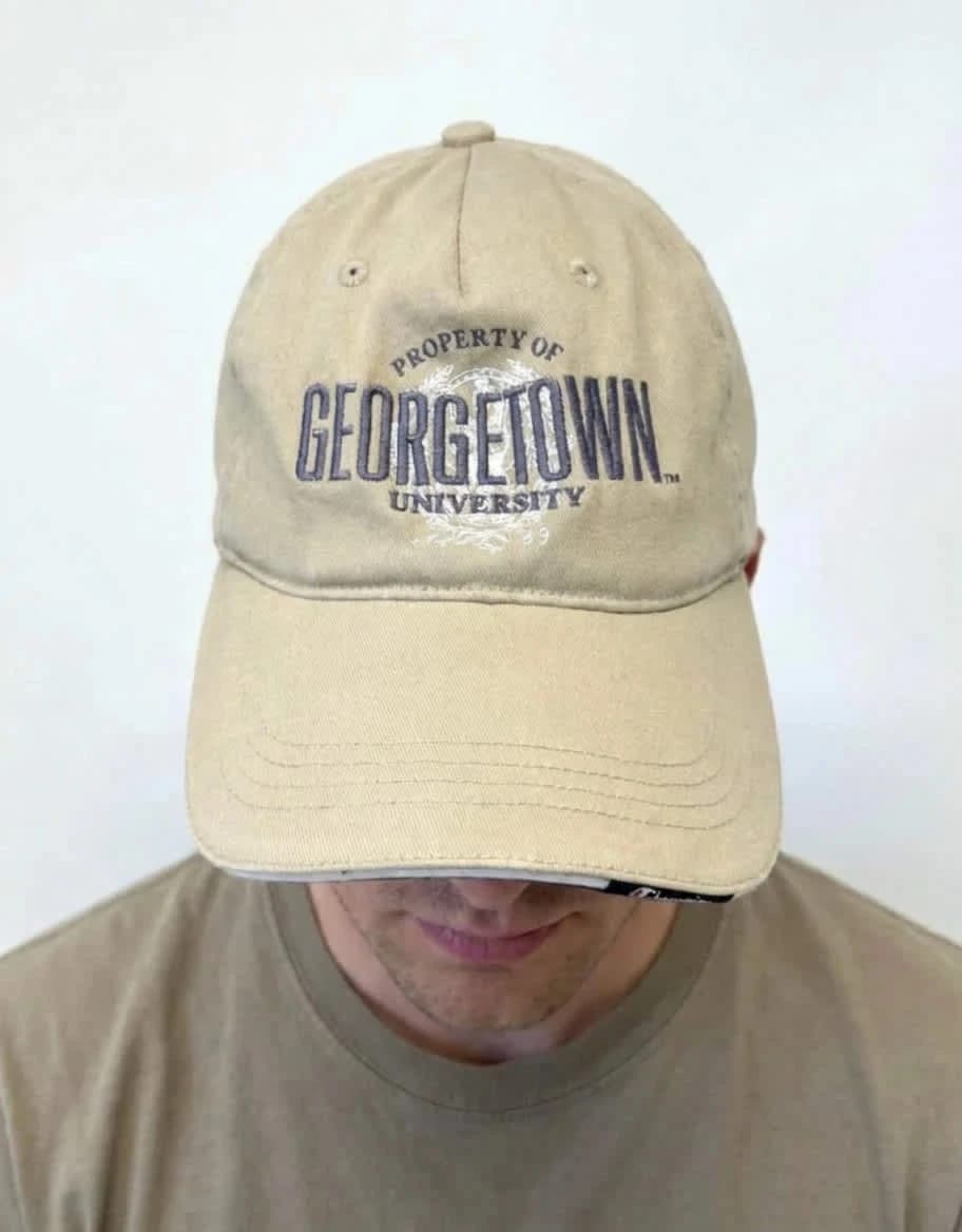 Casquette beige vintage Champion 1789 - Photo 1/11