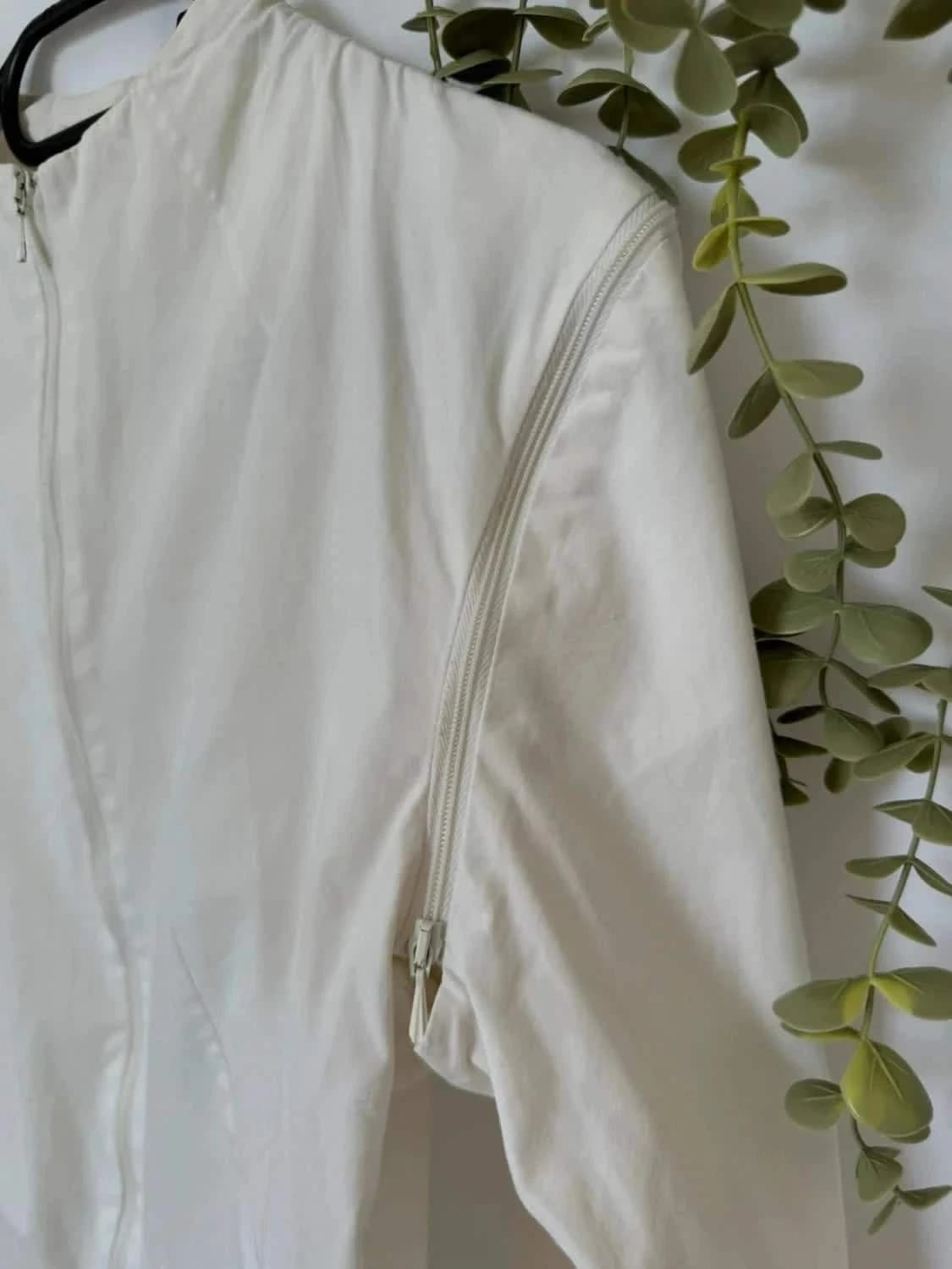 Veste/Veste sans manches blanche originale femme Promod 2 en 1 - Photo 4/7