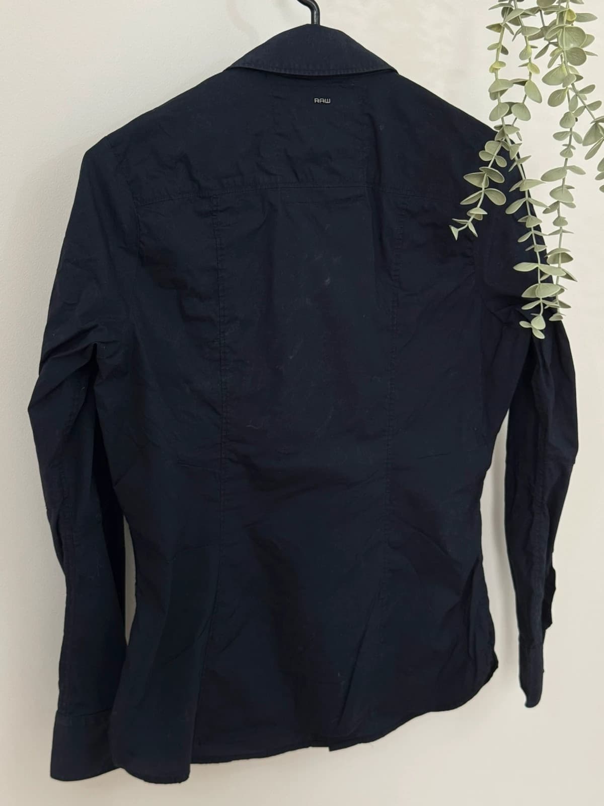 Chemise slim fit G-Star Raw bleu marine taille S - Photo 8/10