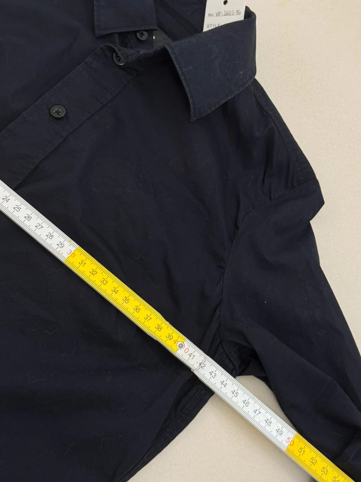 Chemise slim fit G-Star Raw bleu marine taille S - Photo 9/10