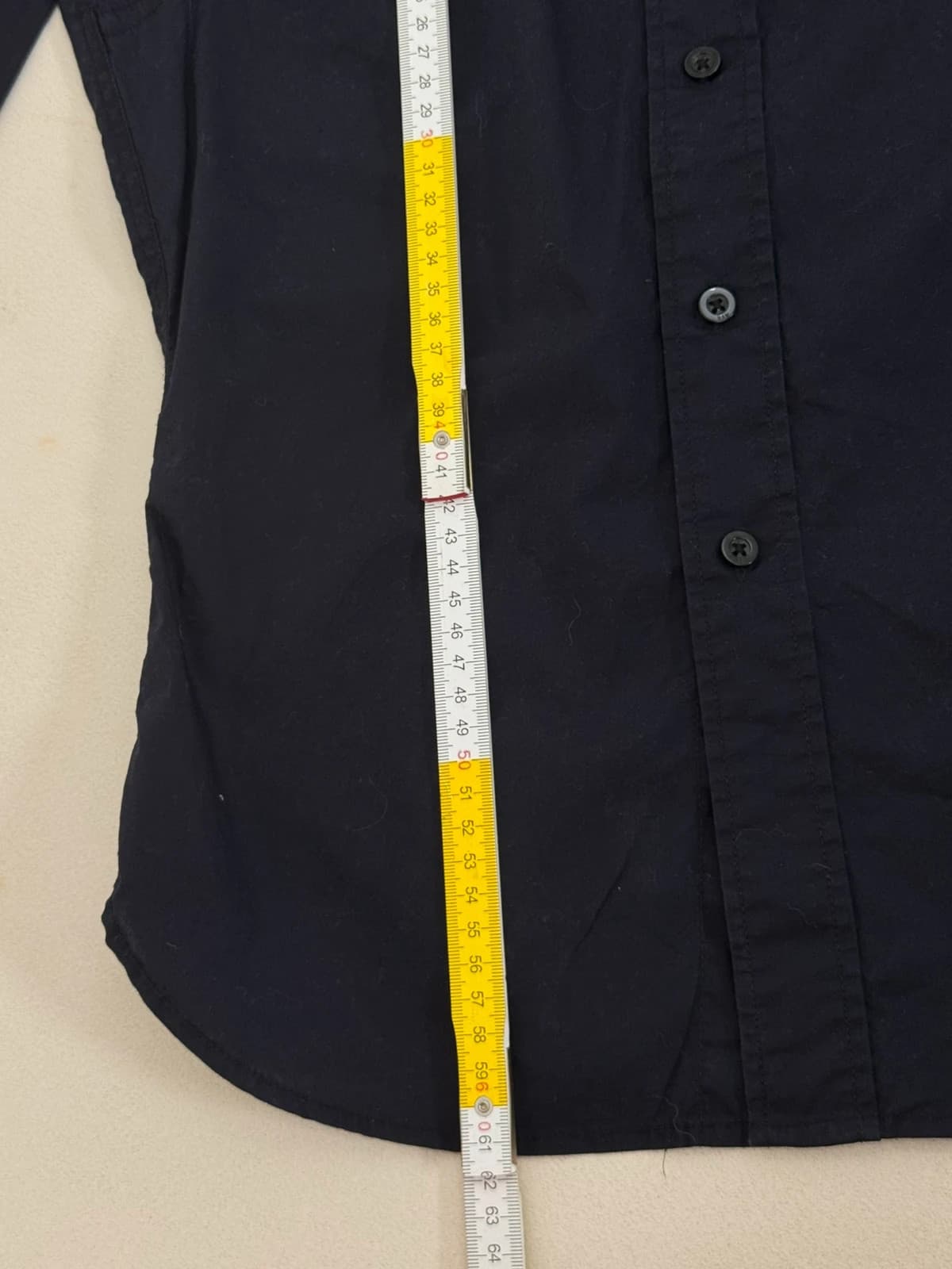 Chemise slim fit G-Star Raw bleu marine taille S - Photo 10/10