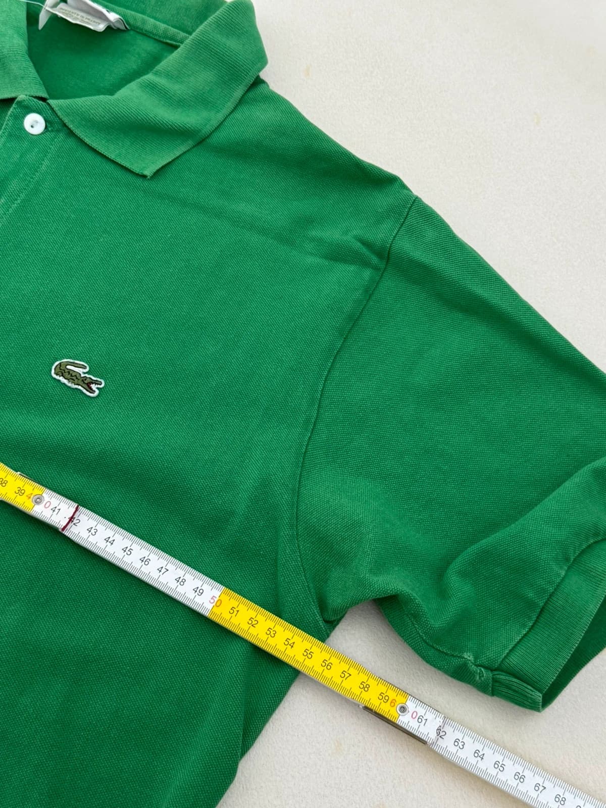 Polo piqué Lacoste vert vif taille 7/XL - PP2603247 - Photo 8/10