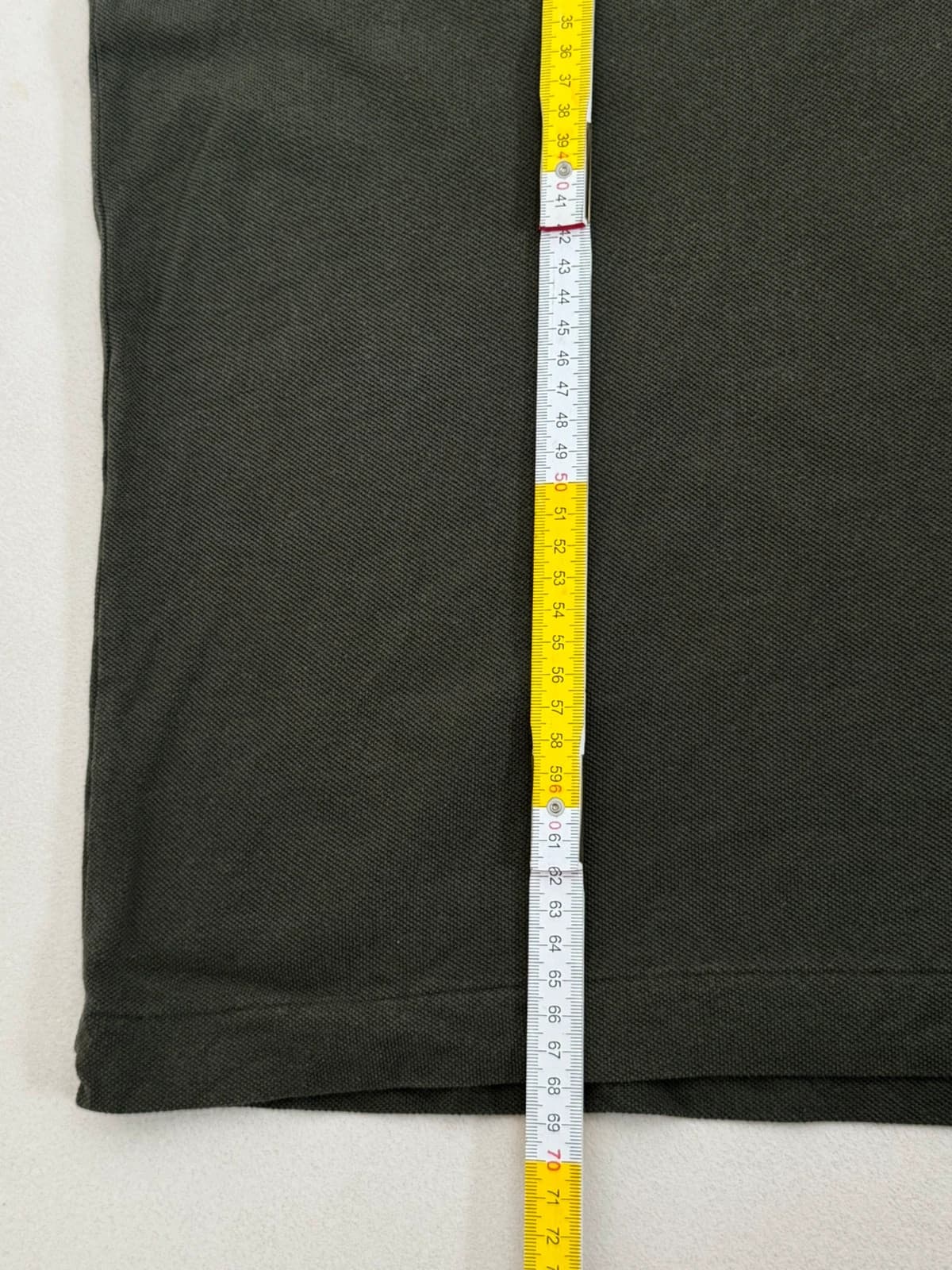 Polo piké Lacoste classic fit, zielone khaki brązowe, rozmiar 5/L - PP2603263 - Zdjęcie 8/8