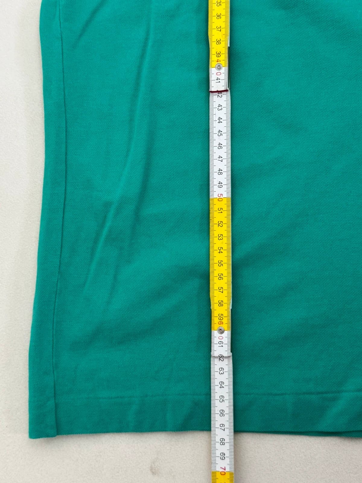 Polo piké Lacoste regular fit zielone, kontrastowy kołnierzyk, duże logo, rozmiar 4/M - PP2603253 - Zdjęcie 8/8