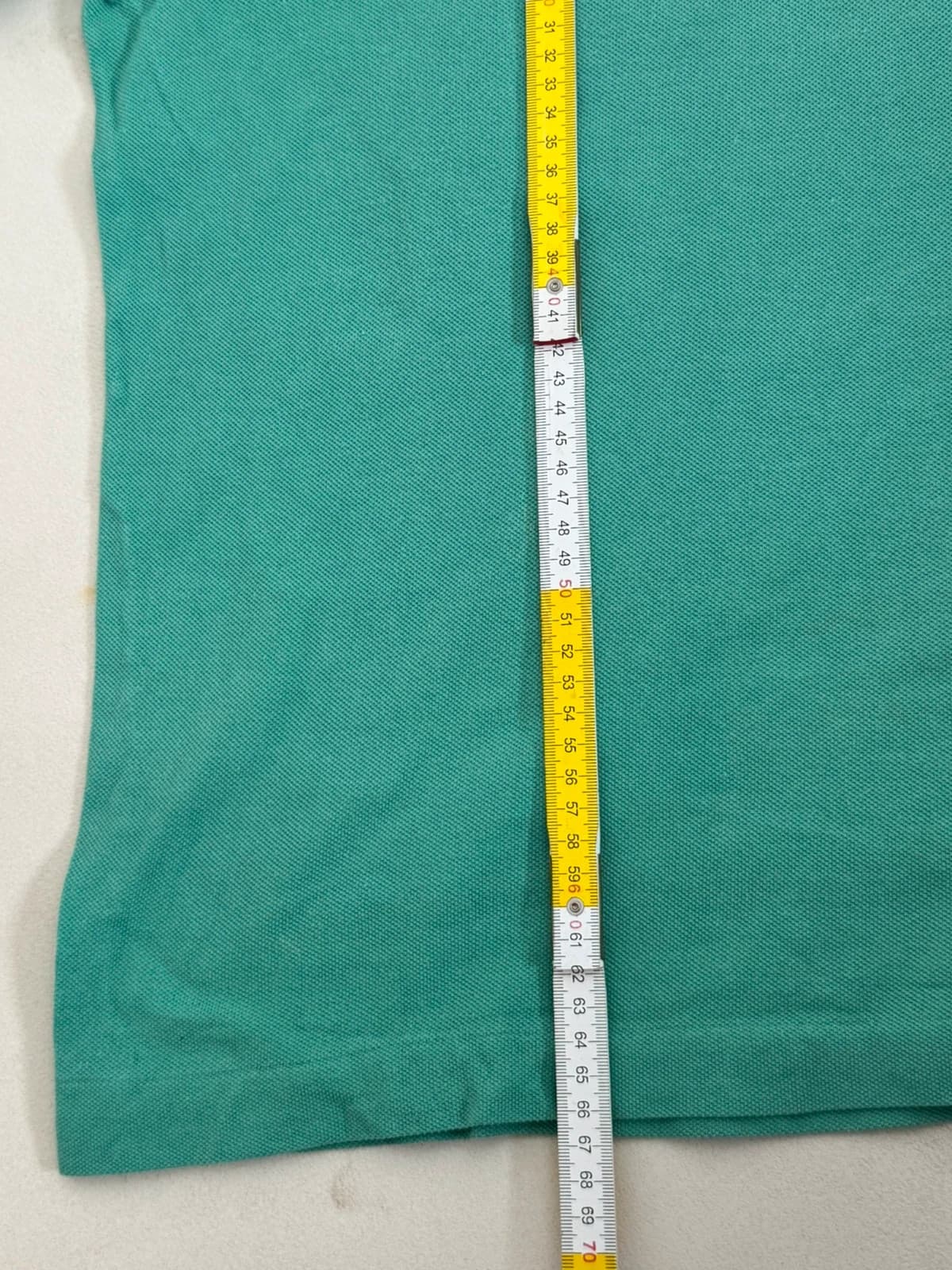 Polo piqué Lacoste vert turquoise taille 6/XL - PP2603258 - Photo 9/9