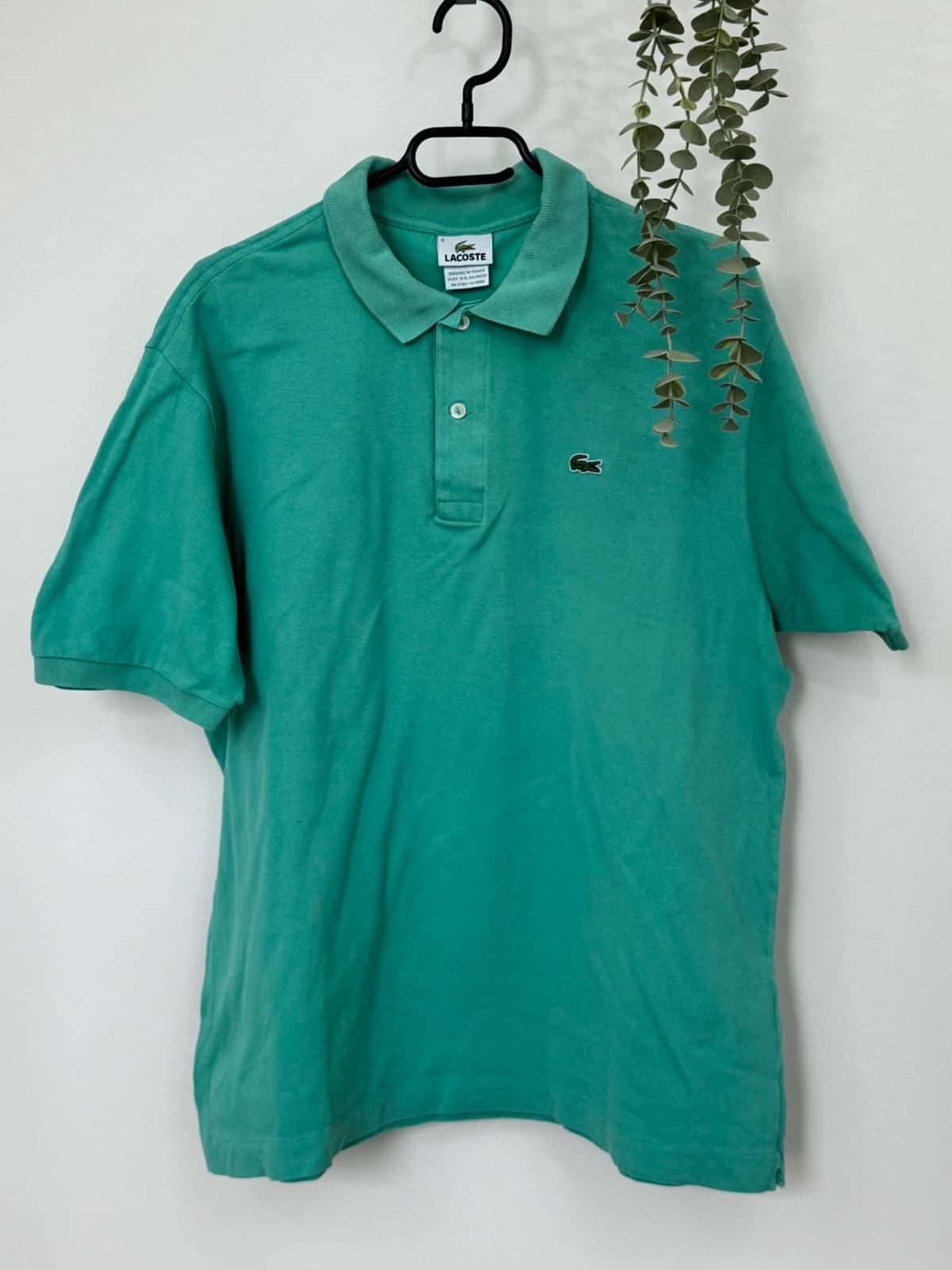 Polo piqué Lacoste vert turquoise taille 6/XL - PP2603258 - Photo 2/9