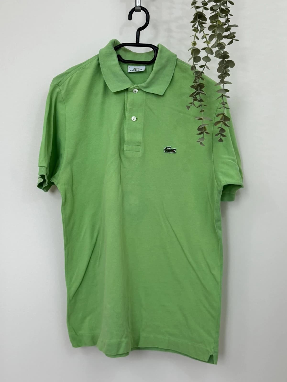 Polo piqué Lacoste vert pomme taille 4/M - PP2603256 - Photo 2/8