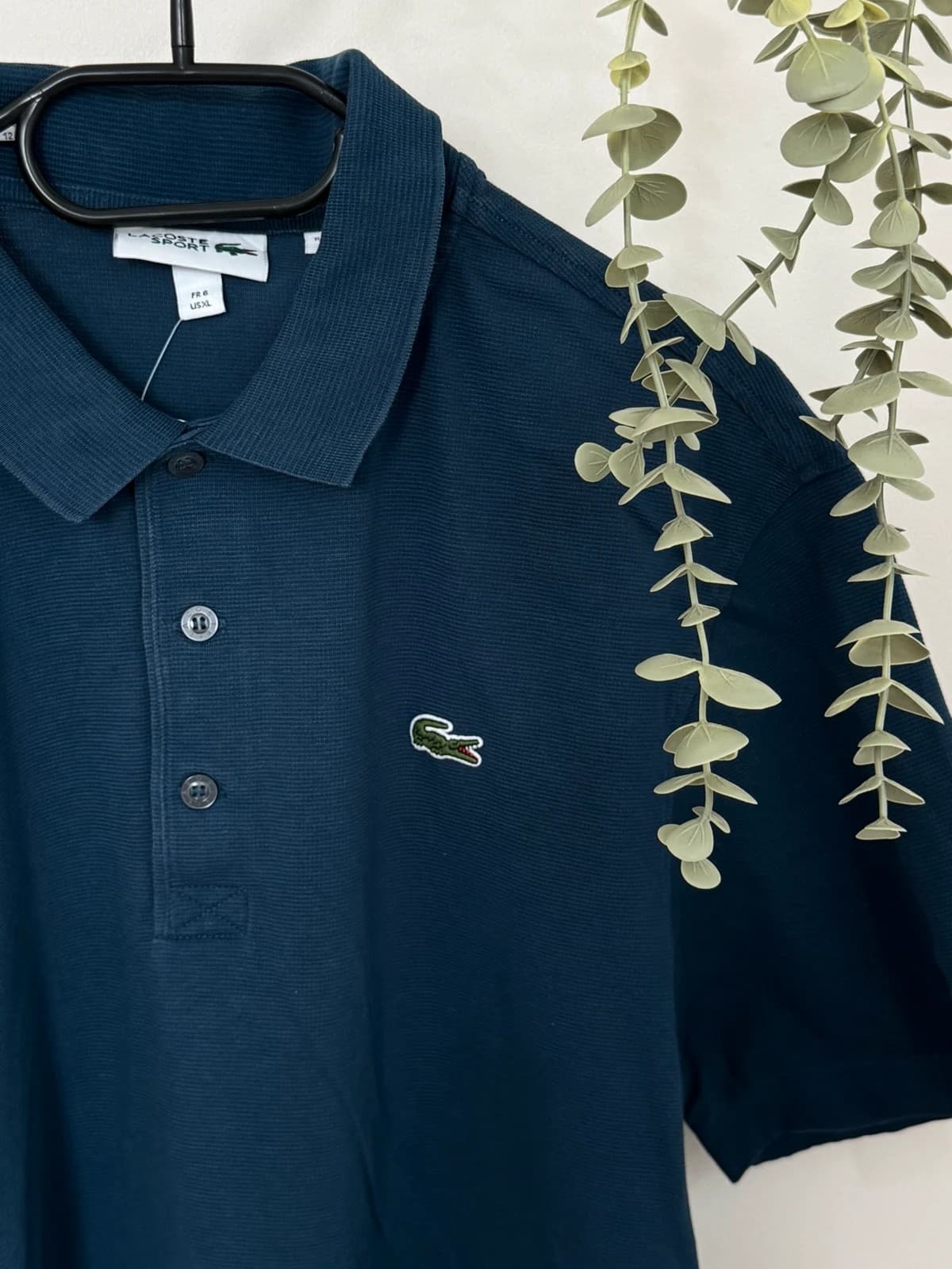 Polo piqué Lacoste Sport petrolowe rozmiar 6/XL - PP2603303 - Zdjęcie 3/9