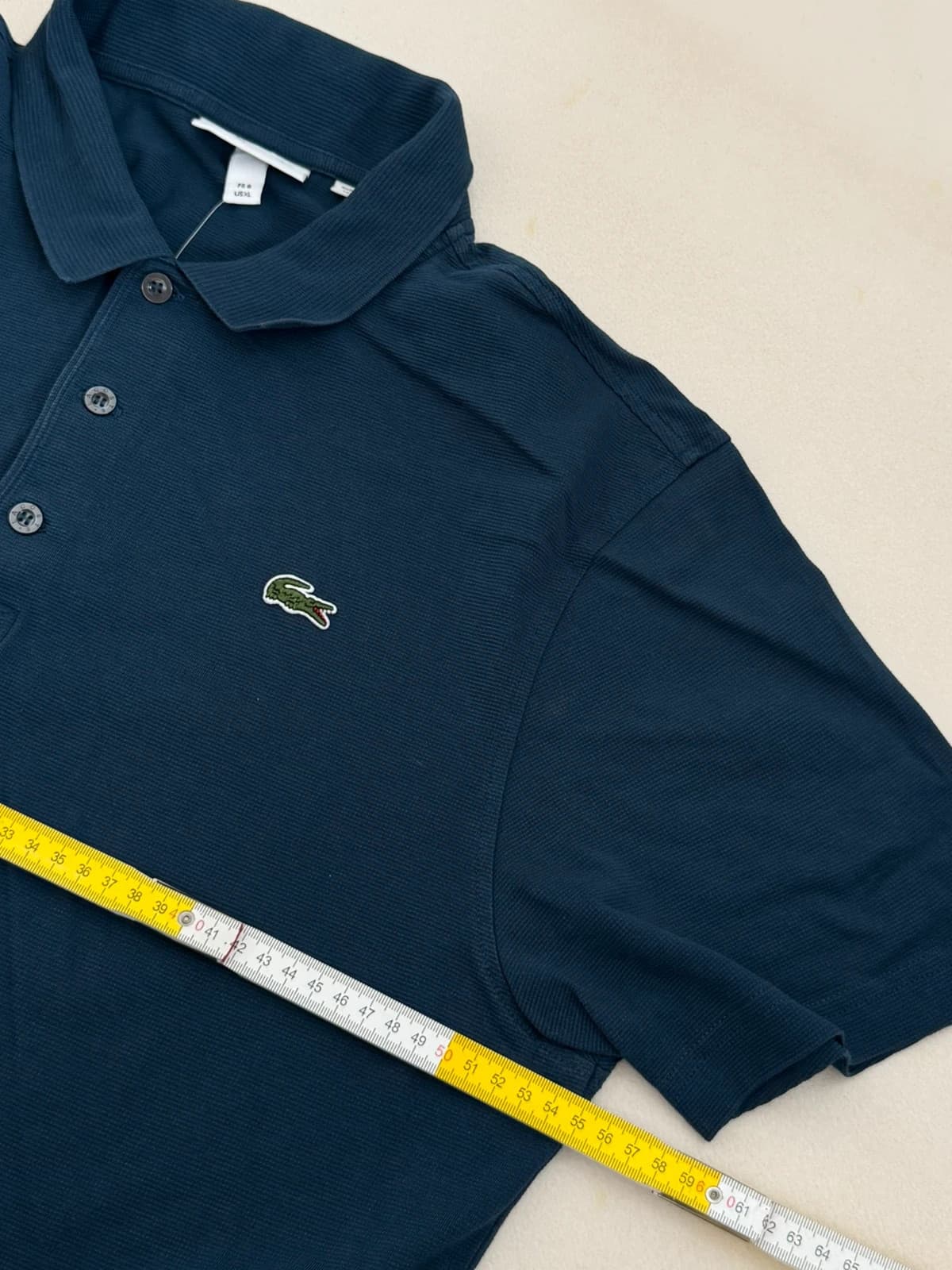 Polo piqué Lacoste Sport petrolowe rozmiar 6/XL - PP2603303 - Zdjęcie 8/9