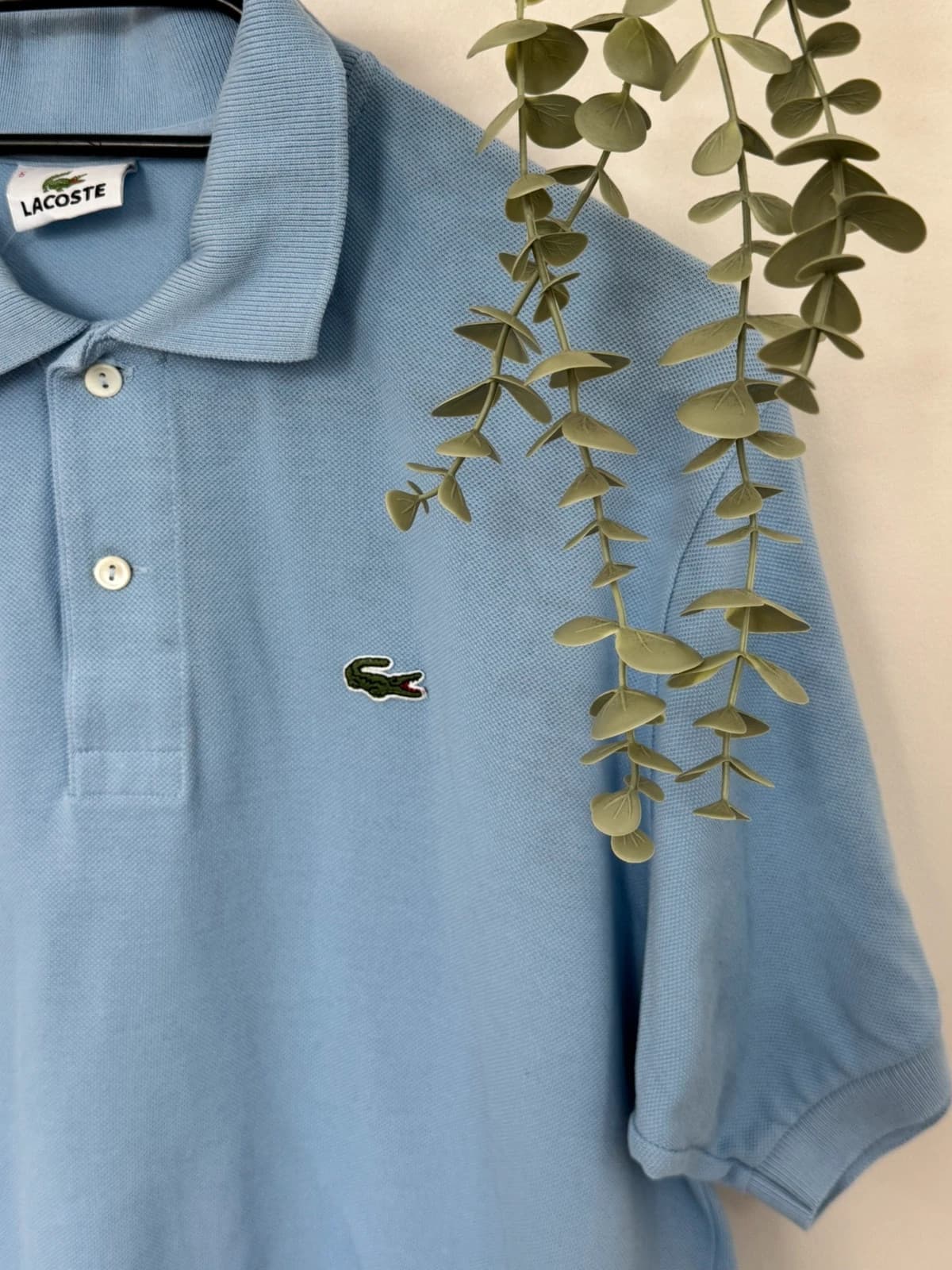 Polo piqué Lacoste błękitne rozmiar 5/L - PP2603302 - Zdjęcie 3/8