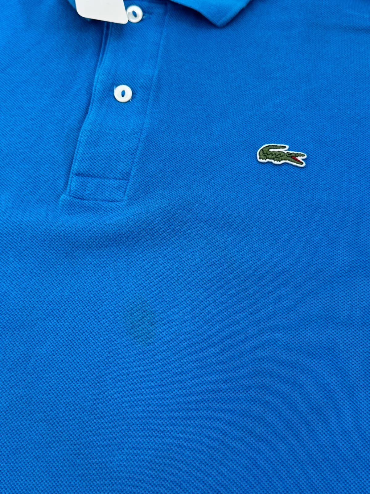 Polo piqué Lacoste bleu taille XXL - PP2603293 - Photo 8/10
