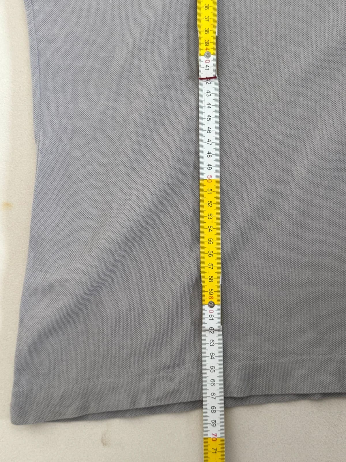 Polo piqué Lacoste gris clair taille 5/L - PP2603268 - Photo 9/9