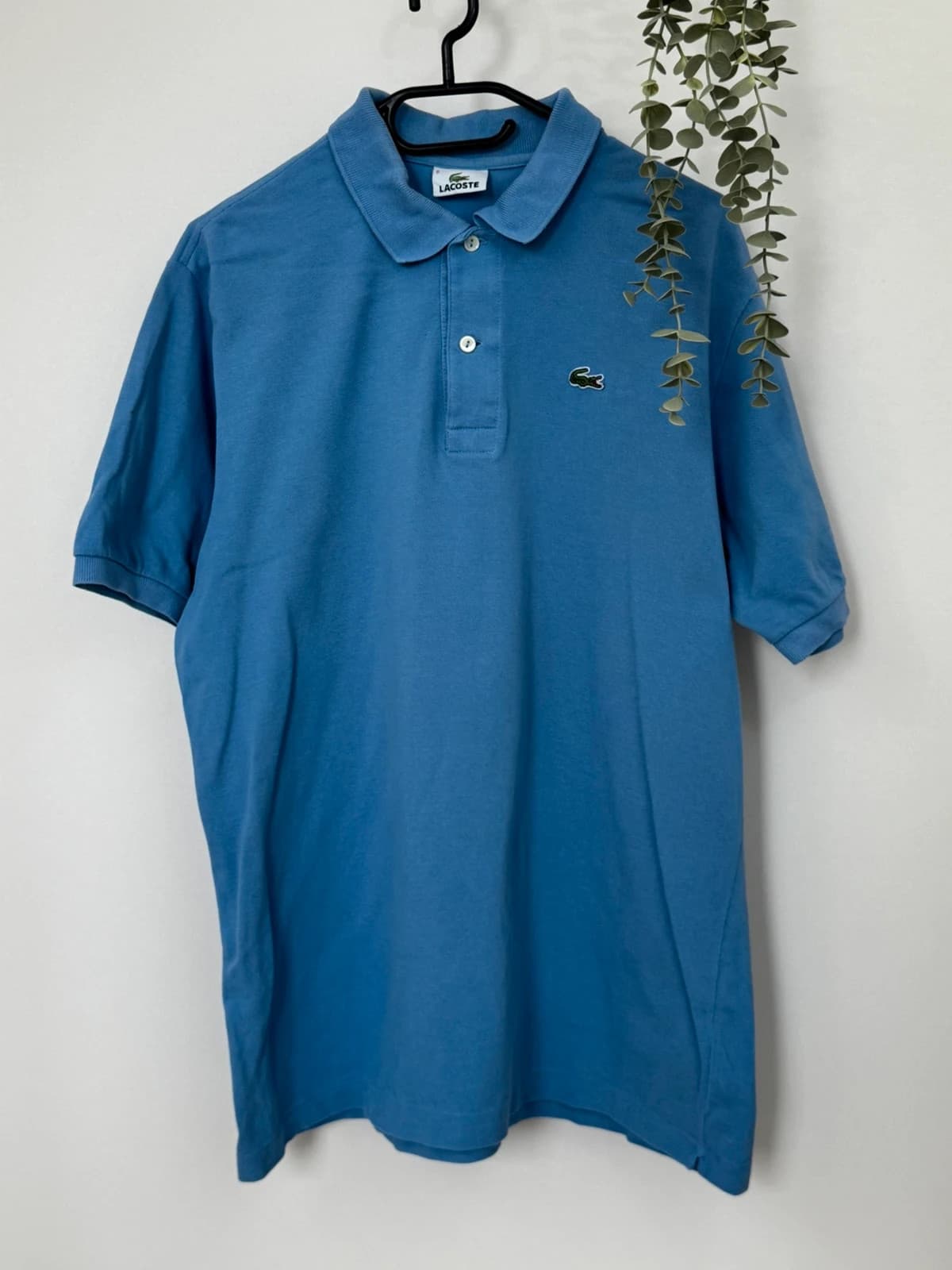 Polo piqué Lacoste błękitne krój klasyczny rozmiar 6/XL - PP2603294 - Zdjęcie 2/7
