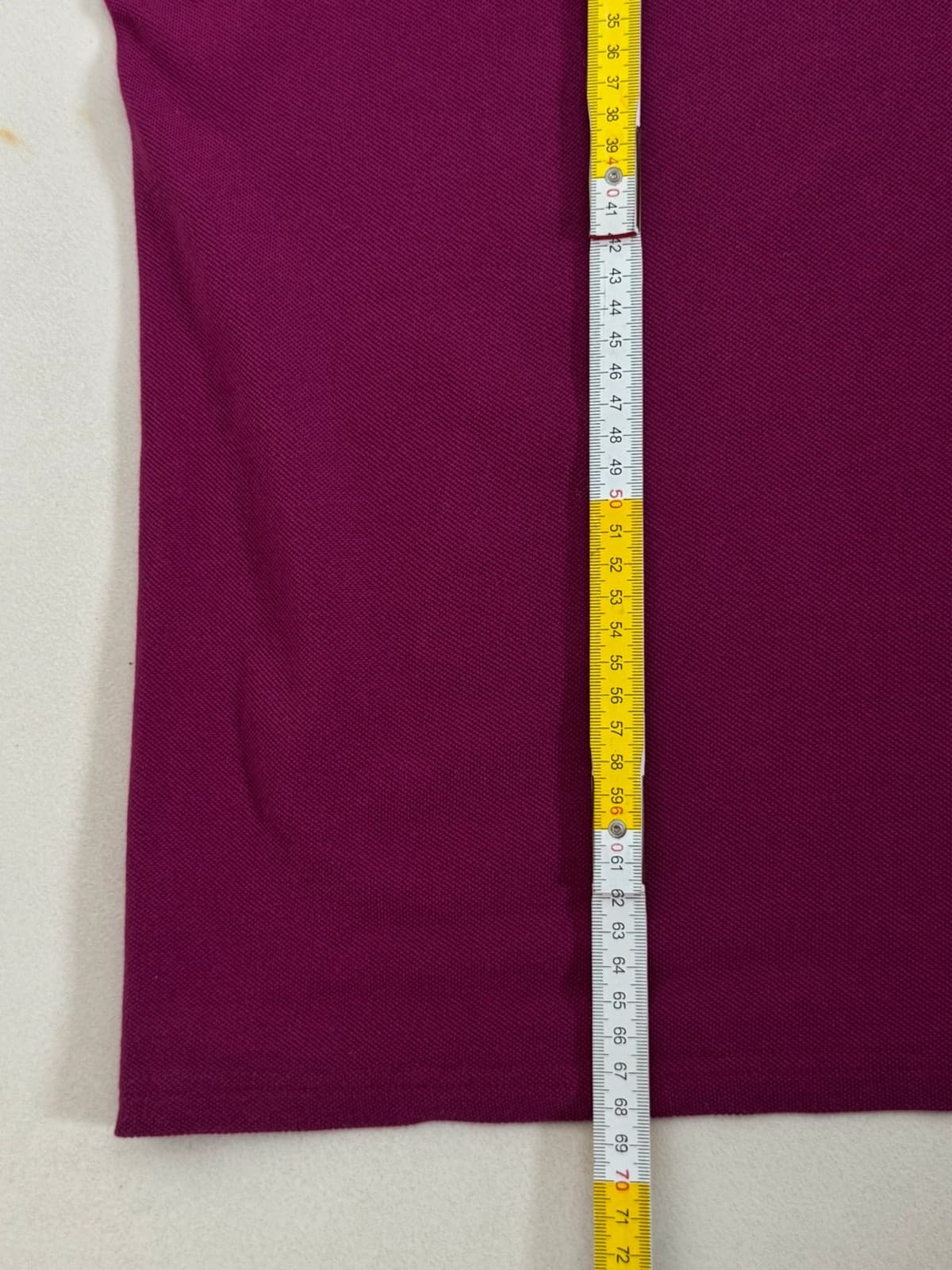 Polo piqué Lacoste różowe fuksja krój klasyczny rozmiar 6/XL - PP2603341 - Zdjęcie 7/7