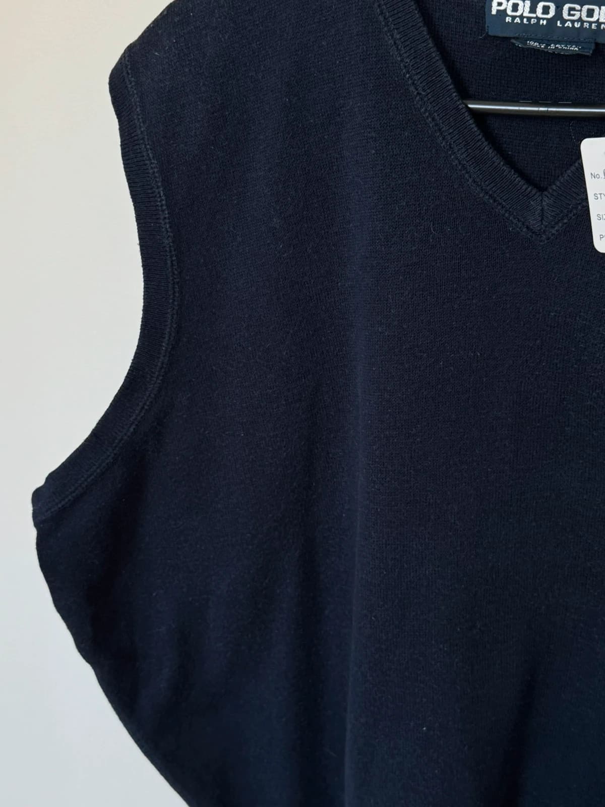 Pull sans manches Polo Golf Ralph Lauren bleu marine taille L - PP2603392 - Photo 5/6