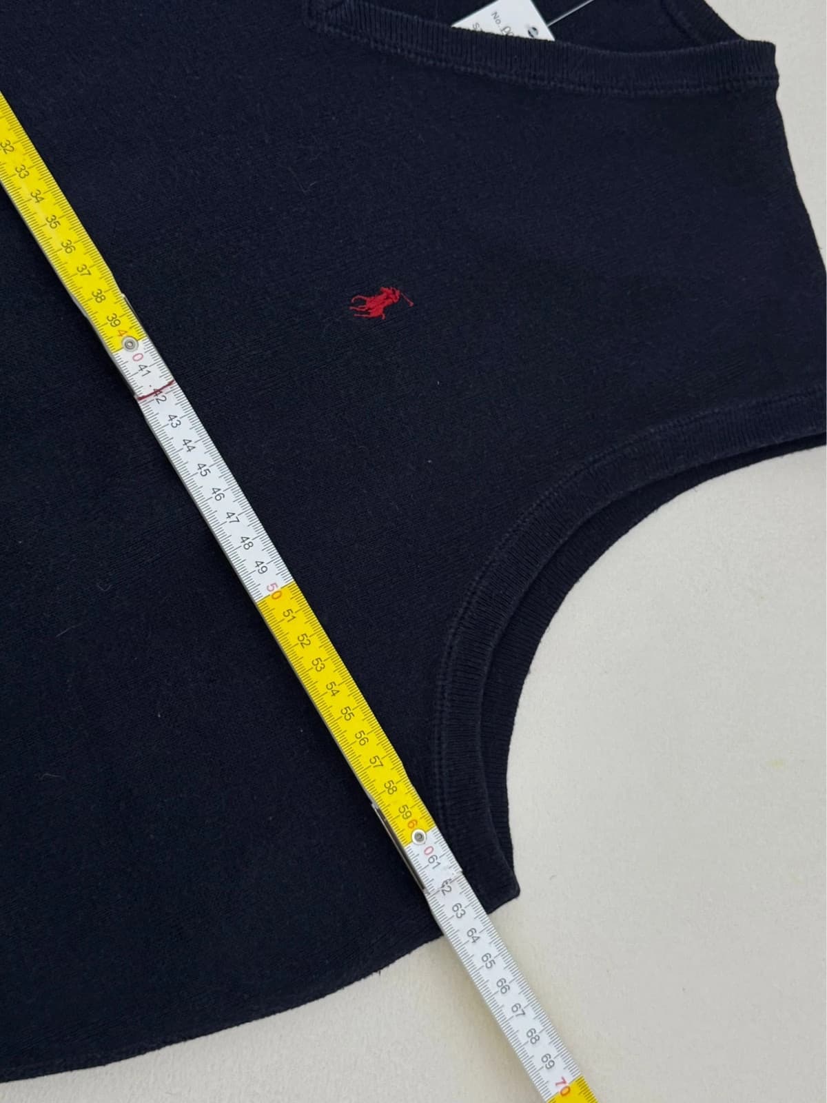 Pull sans manches Polo Golf Ralph Lauren bleu marine taille L - PP2603392 - Photo 6/6