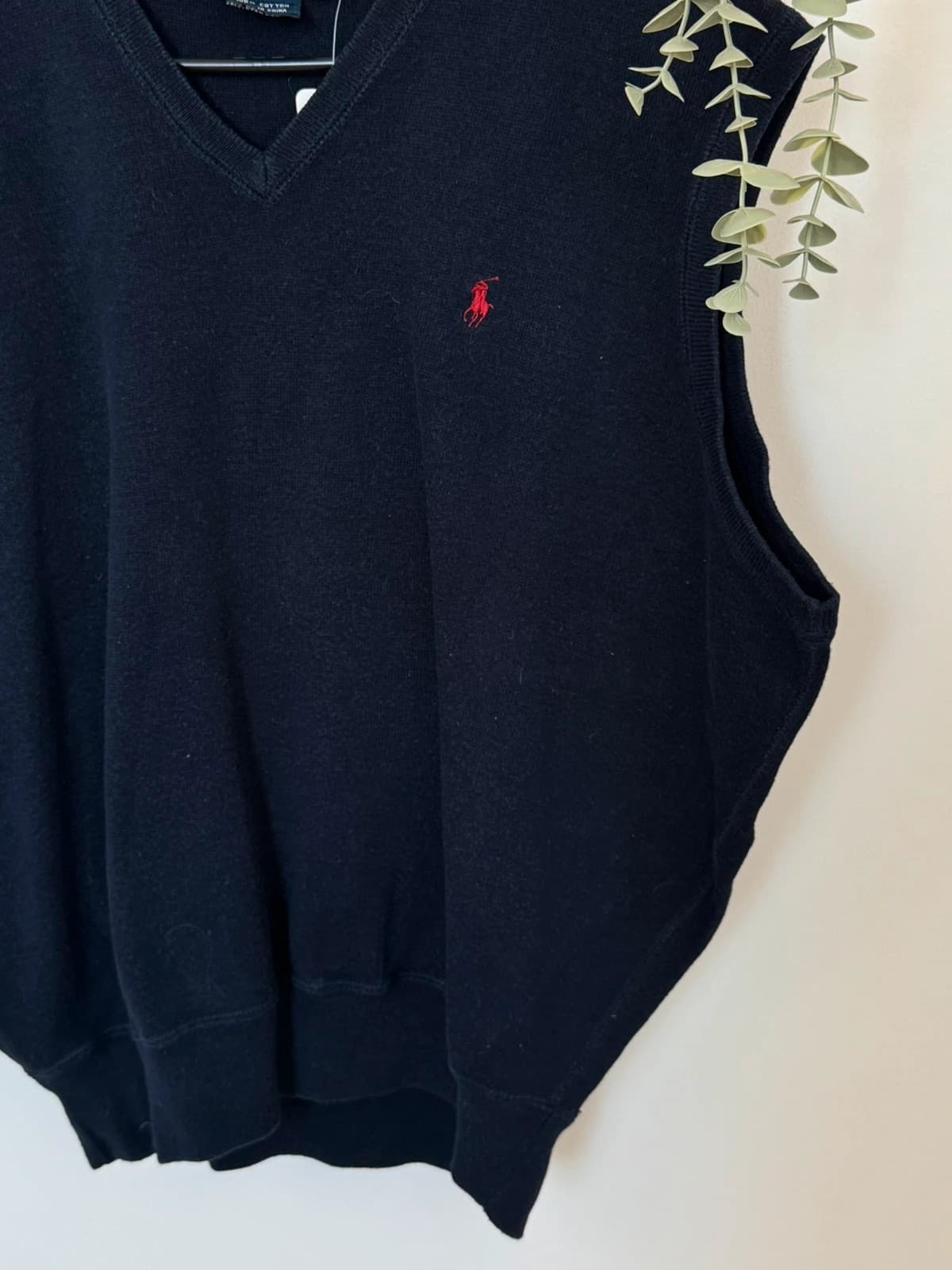 Pull sans manches Polo Golf Ralph Lauren bleu marine taille L - PP2603392 - Photo 3/6