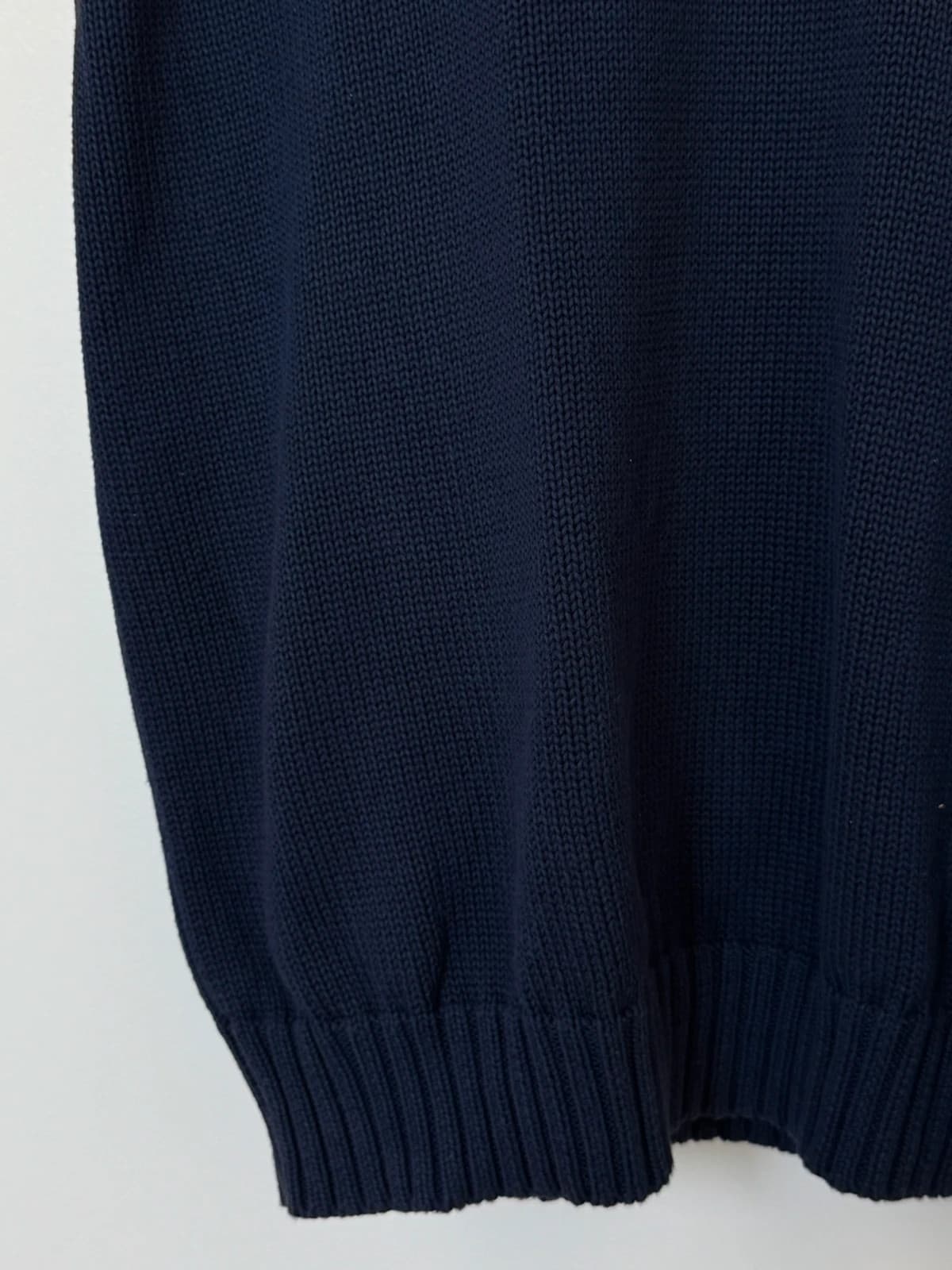 Pull sans manches maille Ralph Lauren bleu marine taille XXL - PP2603404 - Photo 5/8